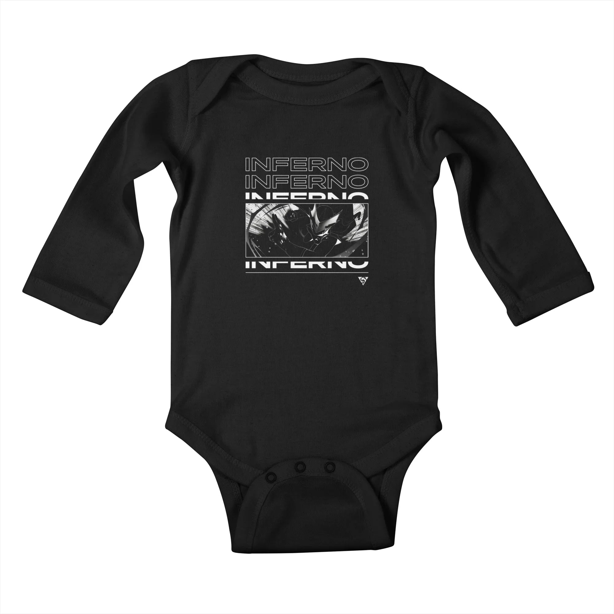 Inferno Girl Red - NYCC — Kids Baby Longsleeve Bodysuit