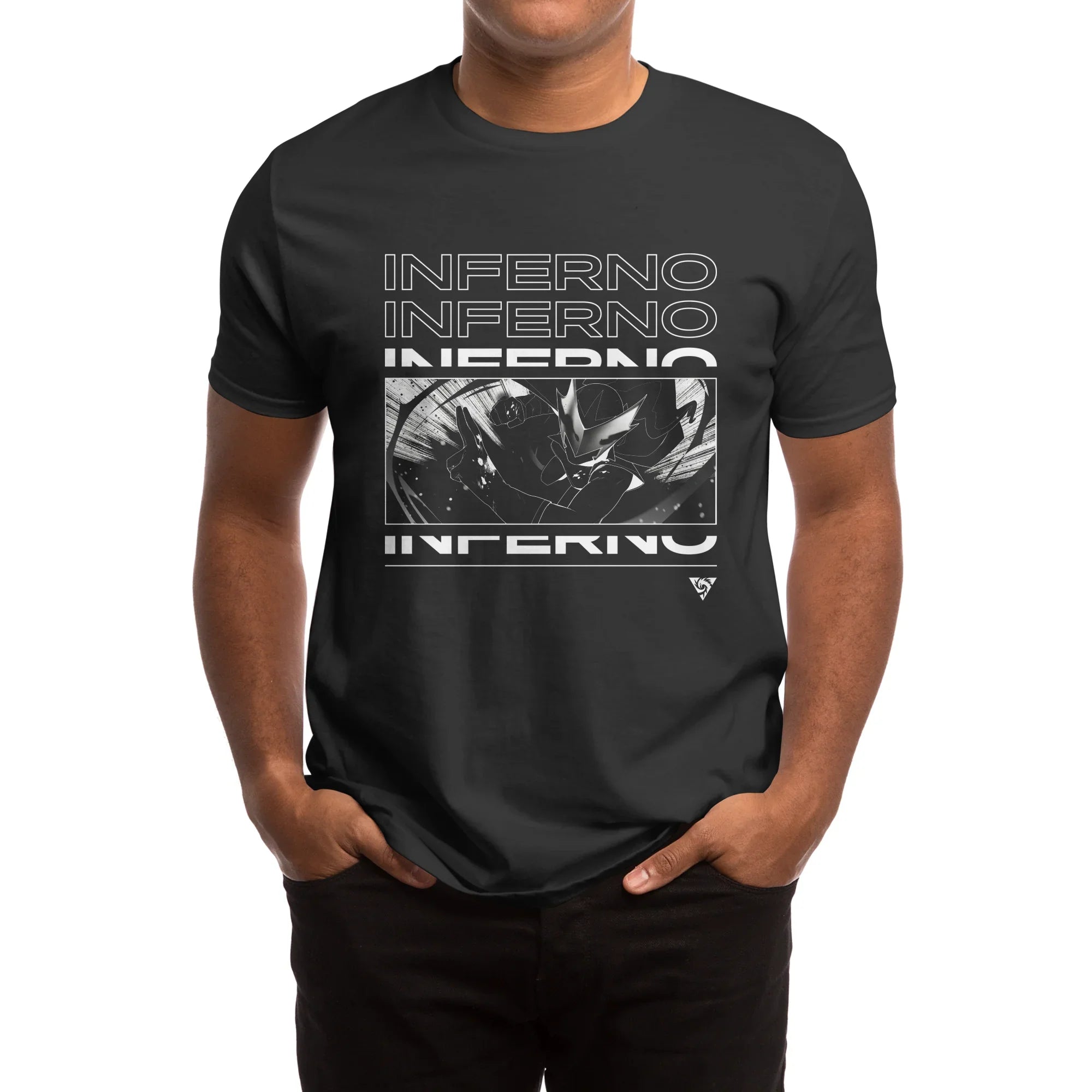 Inferno Girl Red - NYCC — Mens T Shirt