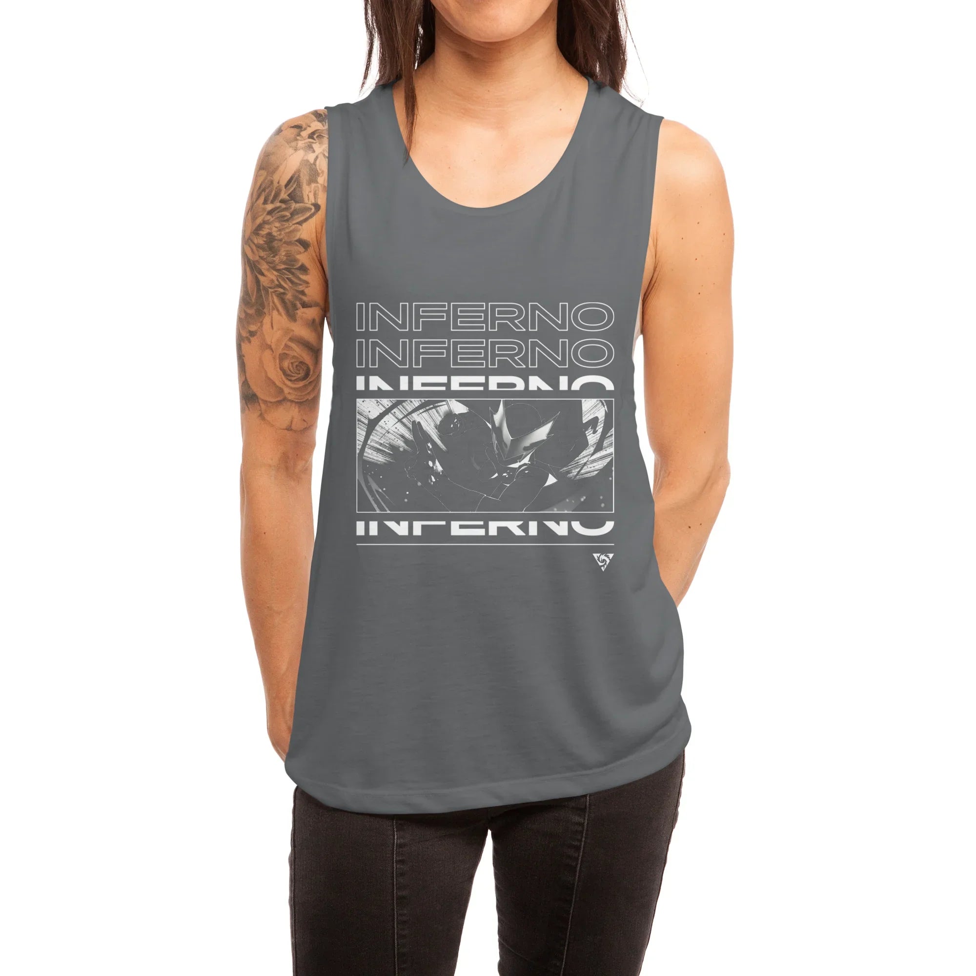 Inferno Girl Red - NYCC — Womens Tank