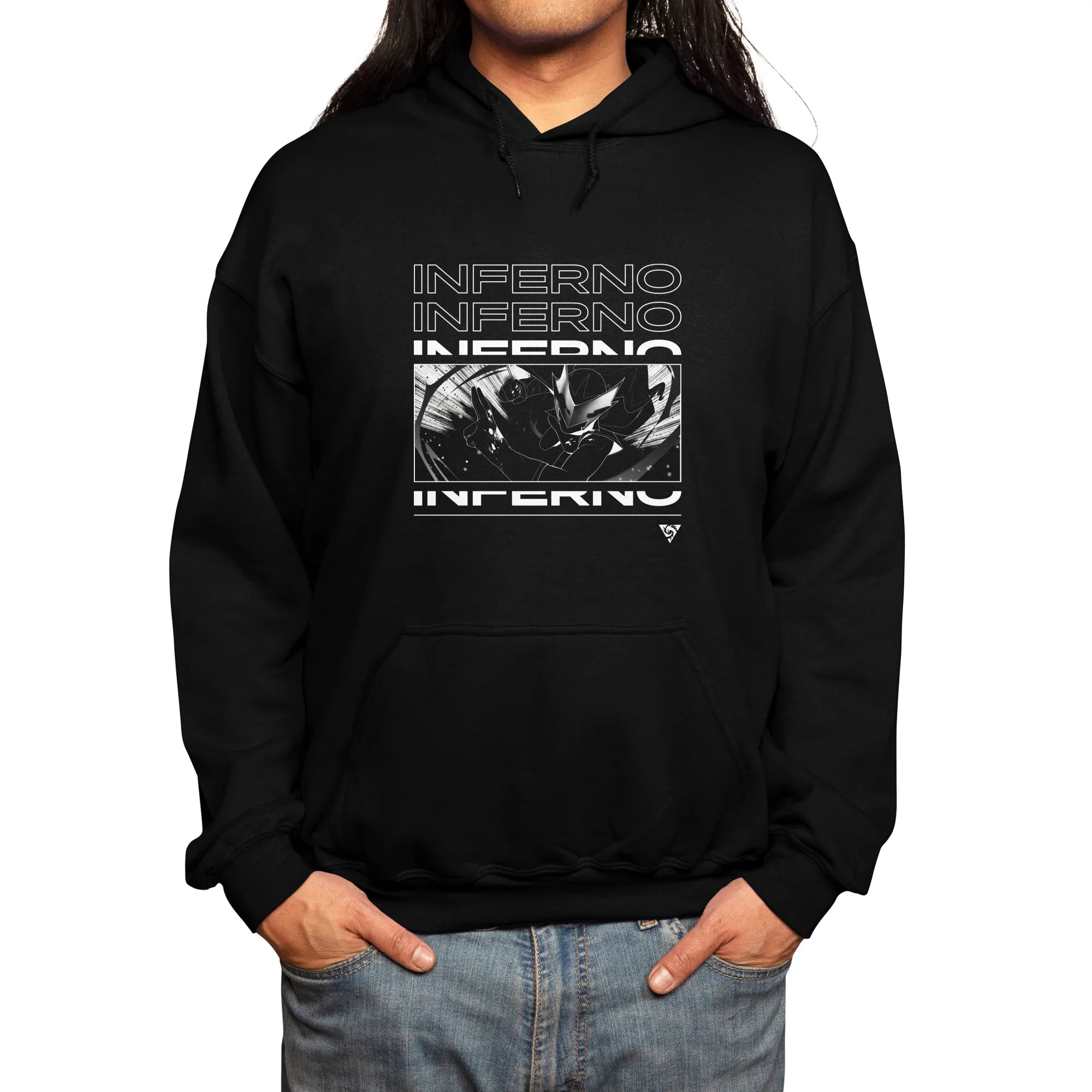 Inferno Girl Red - NYCC — Mens Pullover Hoody