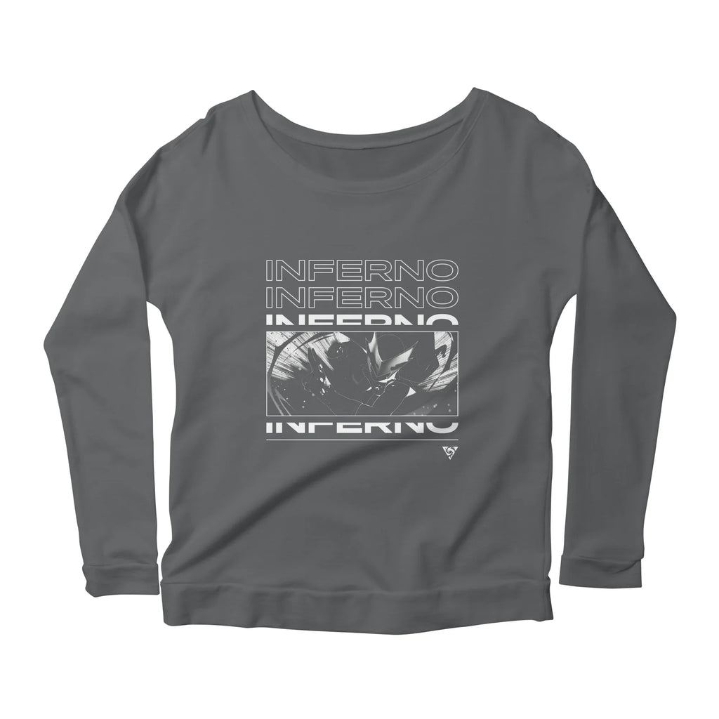 Inferno Girl Red - NYCC — Womens Longsleeve T Shirt
