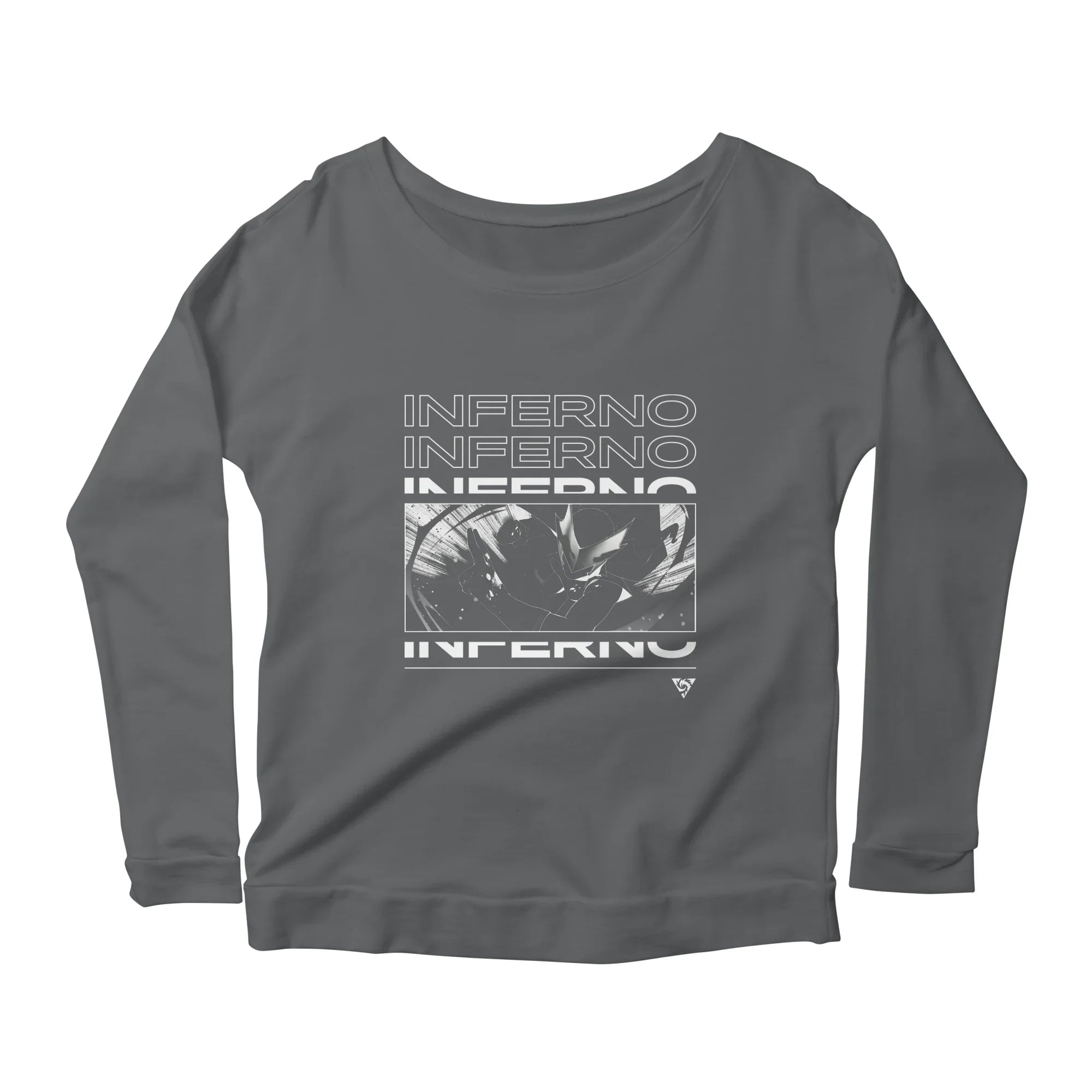 Inferno Girl Red - NYCC — Womens Longsleeve T Shirt