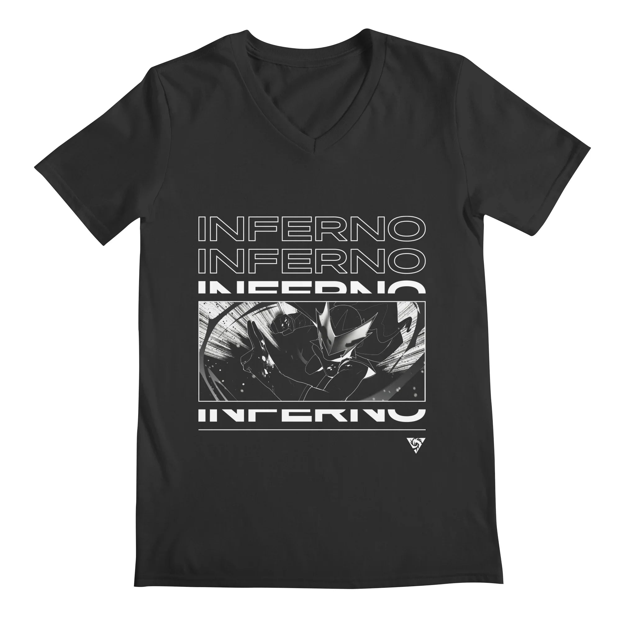 Inferno Girl Red - NYCC — Mens V Neck