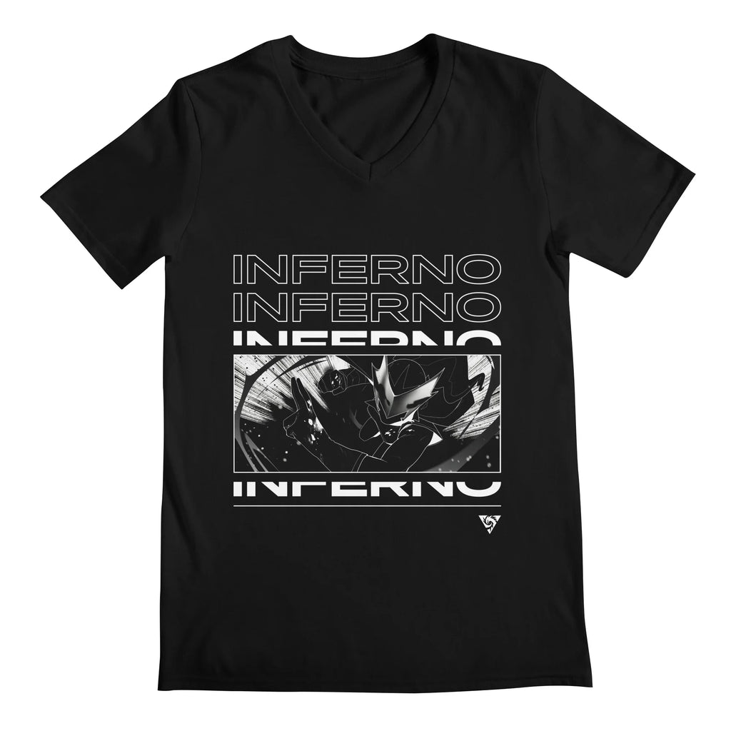Inferno Girl Red - NYCC — Mens V Neck