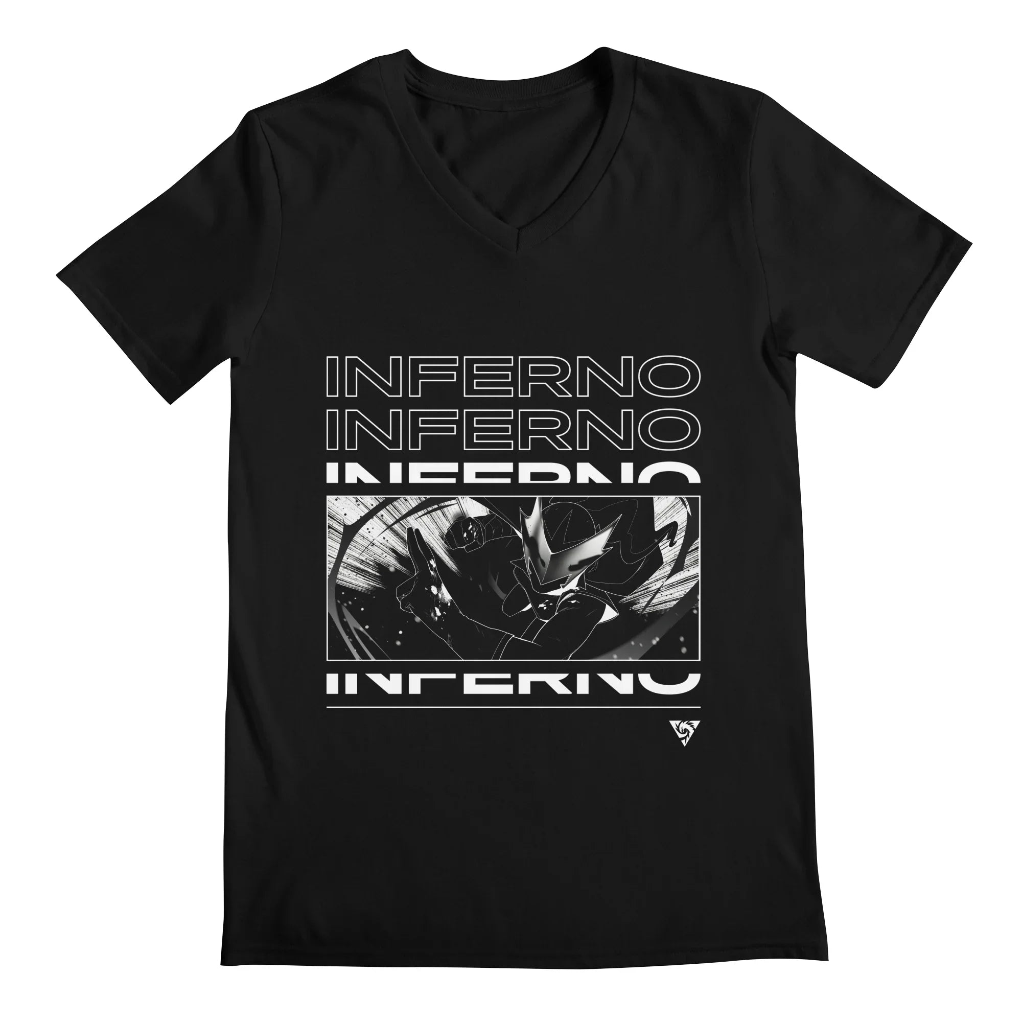 Inferno Girl Red - NYCC — Mens V Neck