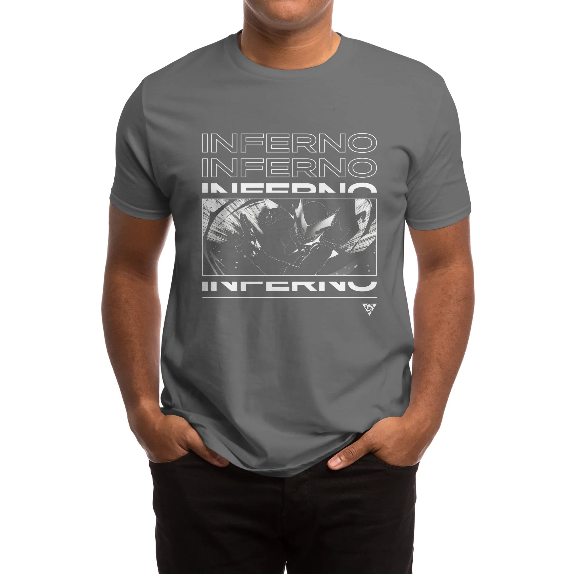 Inferno Girl Red - NYCC — Mens T Shirt