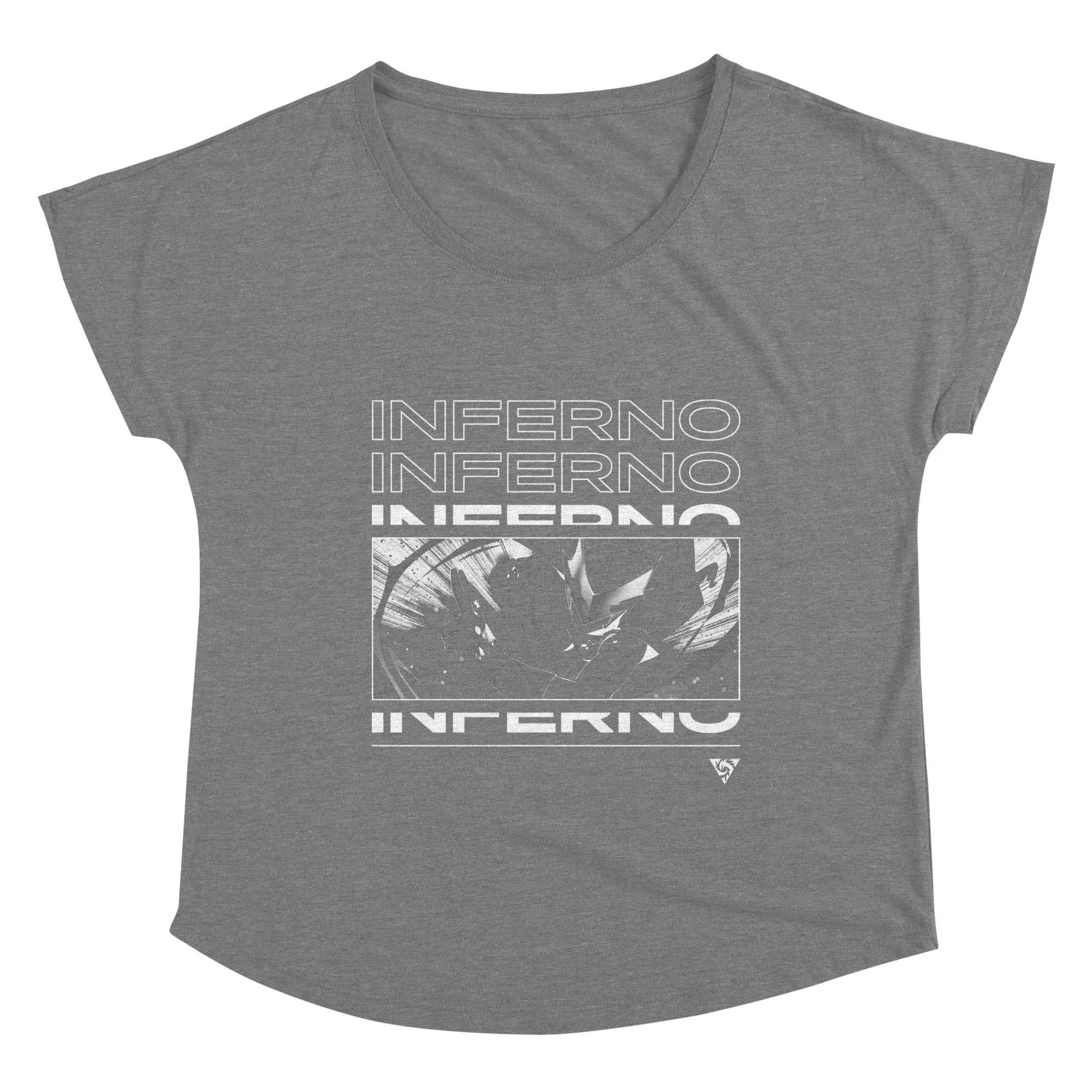 Inferno Girl Red - NYCC — Womens Scoop Neck