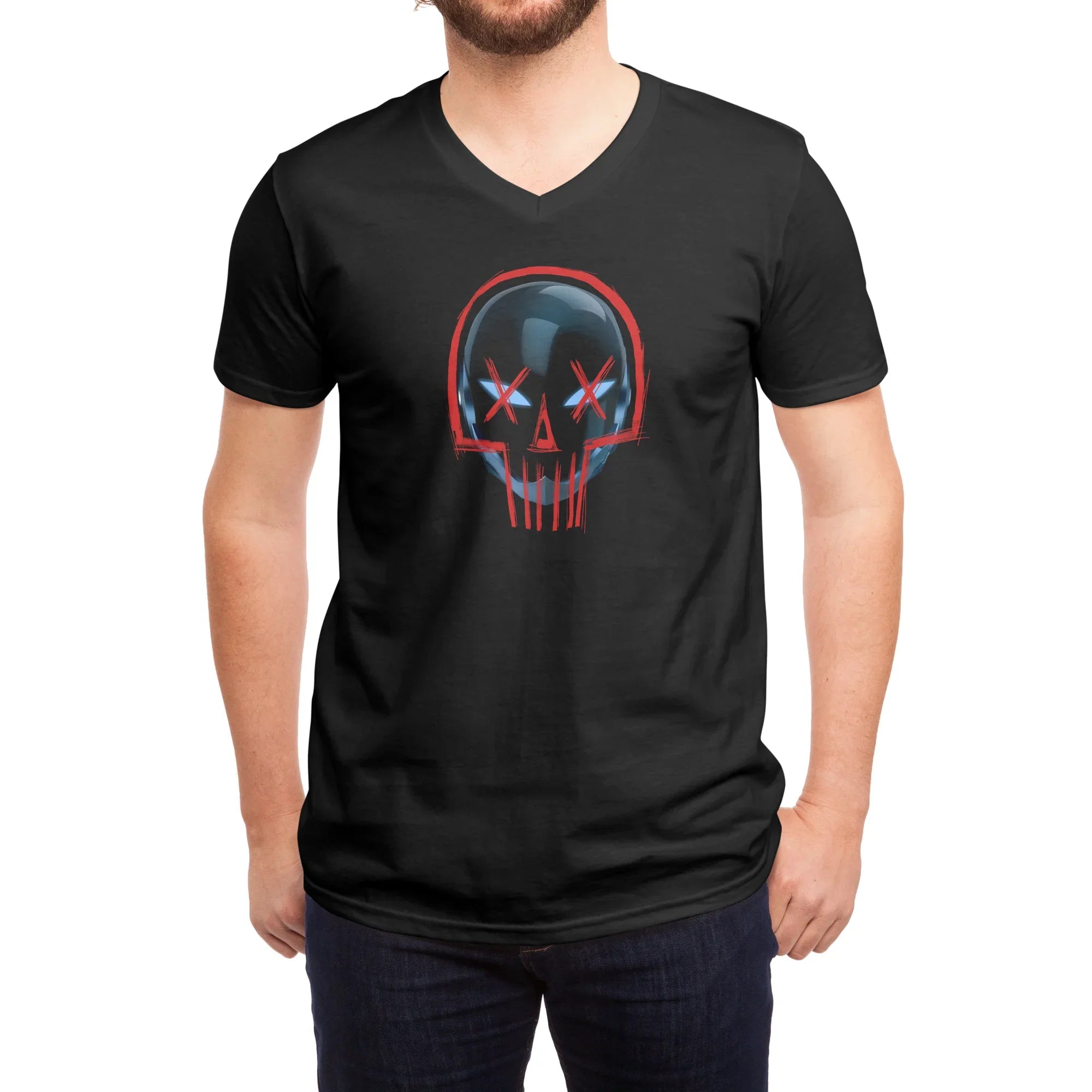Sheer Threat - Issue #14 Exclusive — Mens V Neck