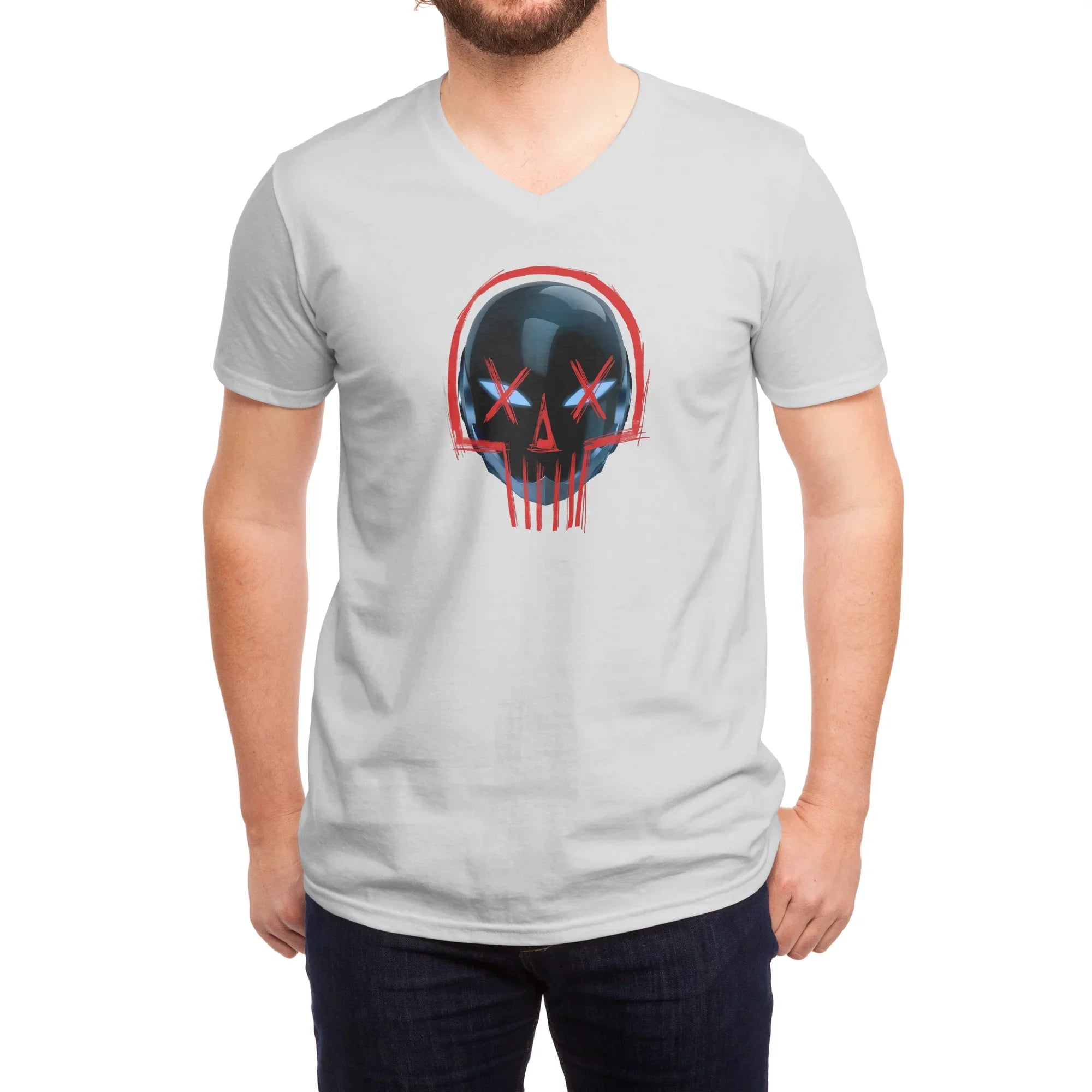 Sheer Threat - Issue #14 Exclusive — Mens V Neck