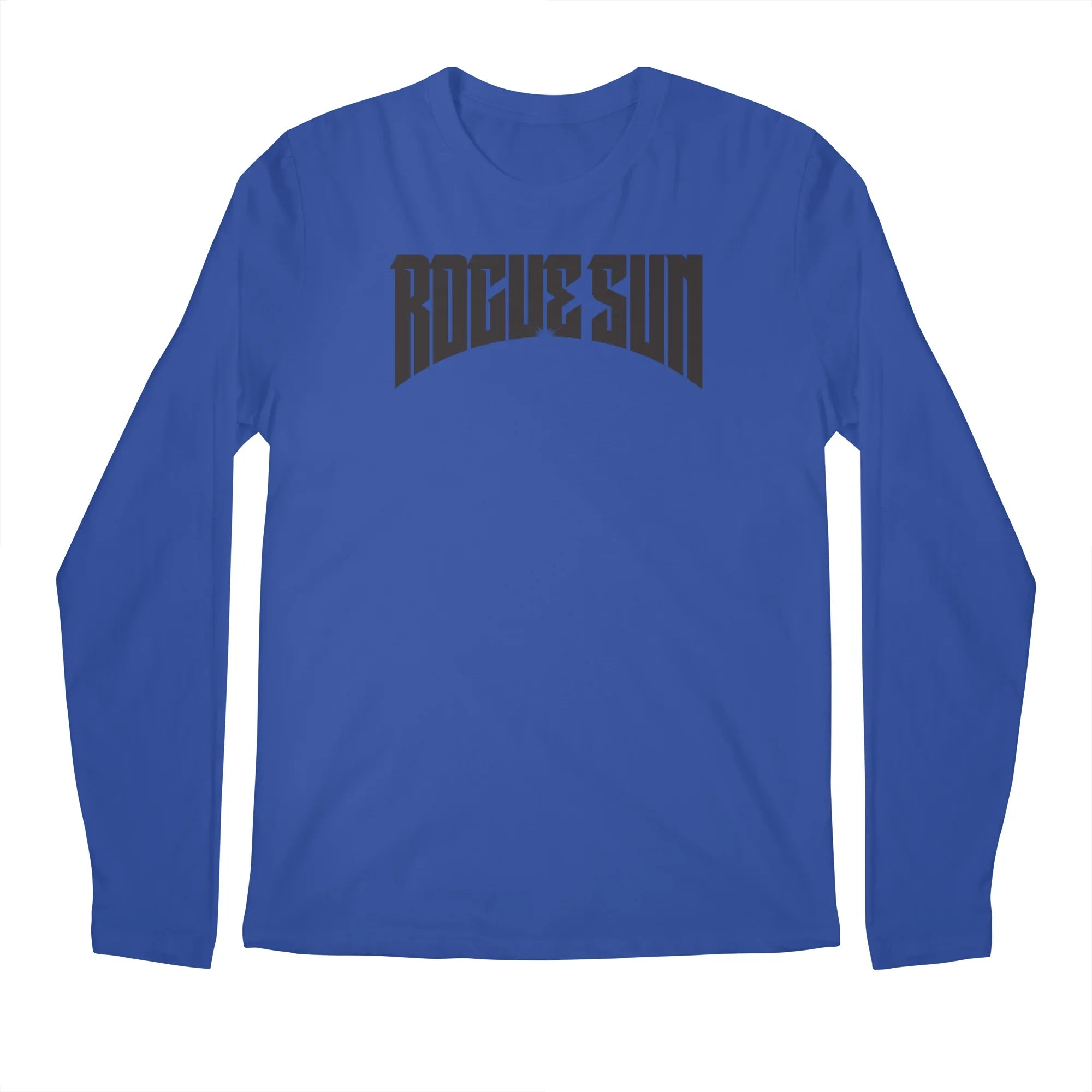 Rogue Sun Logo (Black) — Mens Longsleeve T Shirt