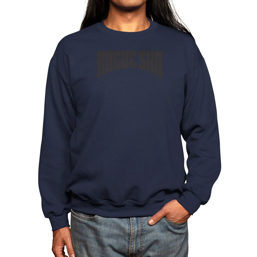 Rogue Sun Logo (Black) — Mens Sweatshirt