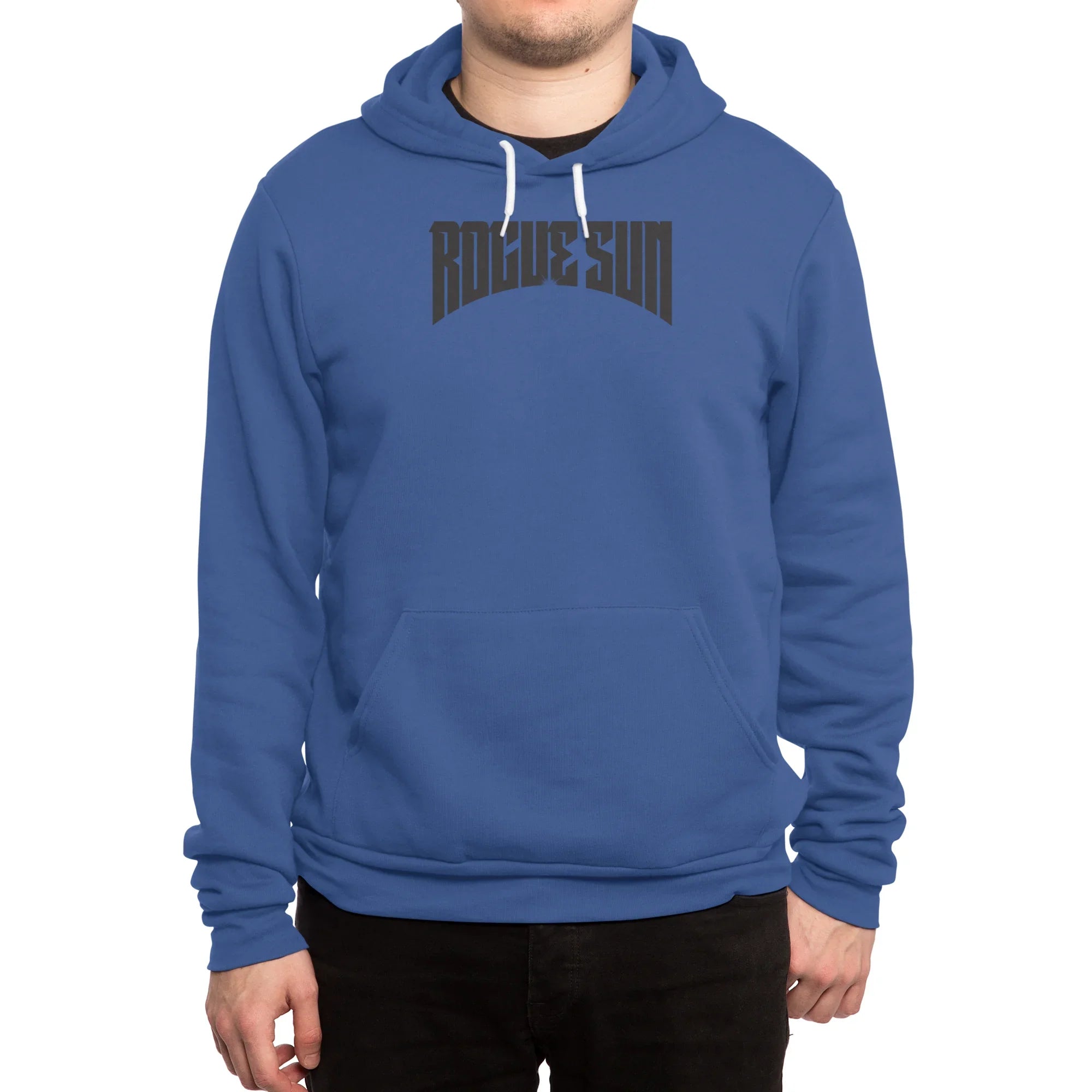 Rogue Sun Logo (Black) — Mens Pullover Hoody
