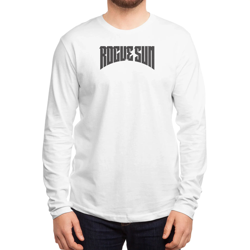 Rogue Sun Logo (Black) — Mens Longsleeve T Shirt