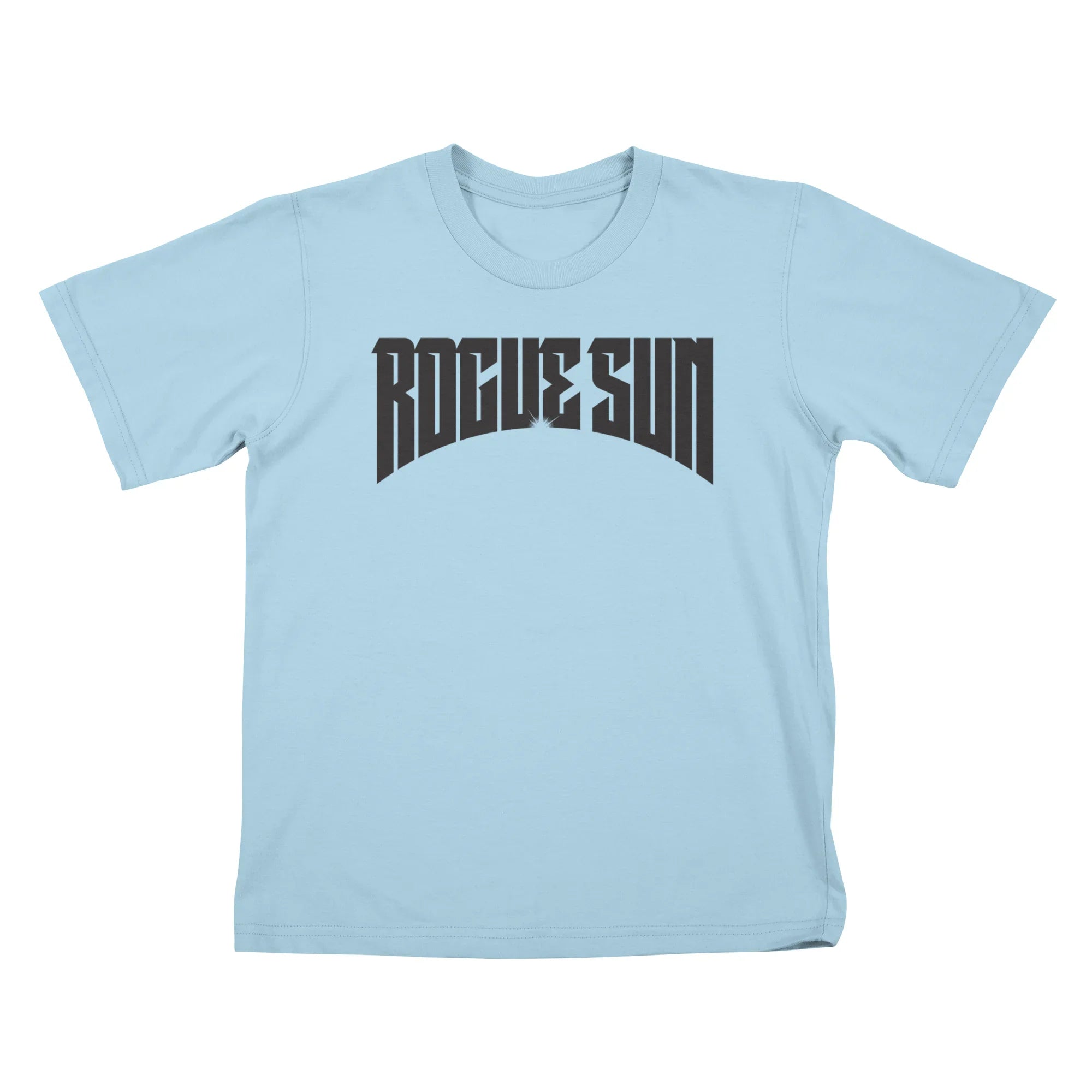 Rogue Sun Logo (Black) — Kids T Shirt