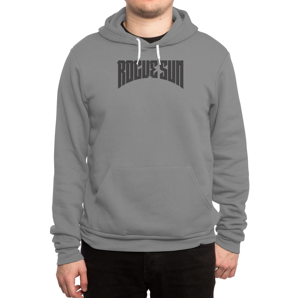 Rogue Sun Logo (Black) — Mens Pullover Hoody