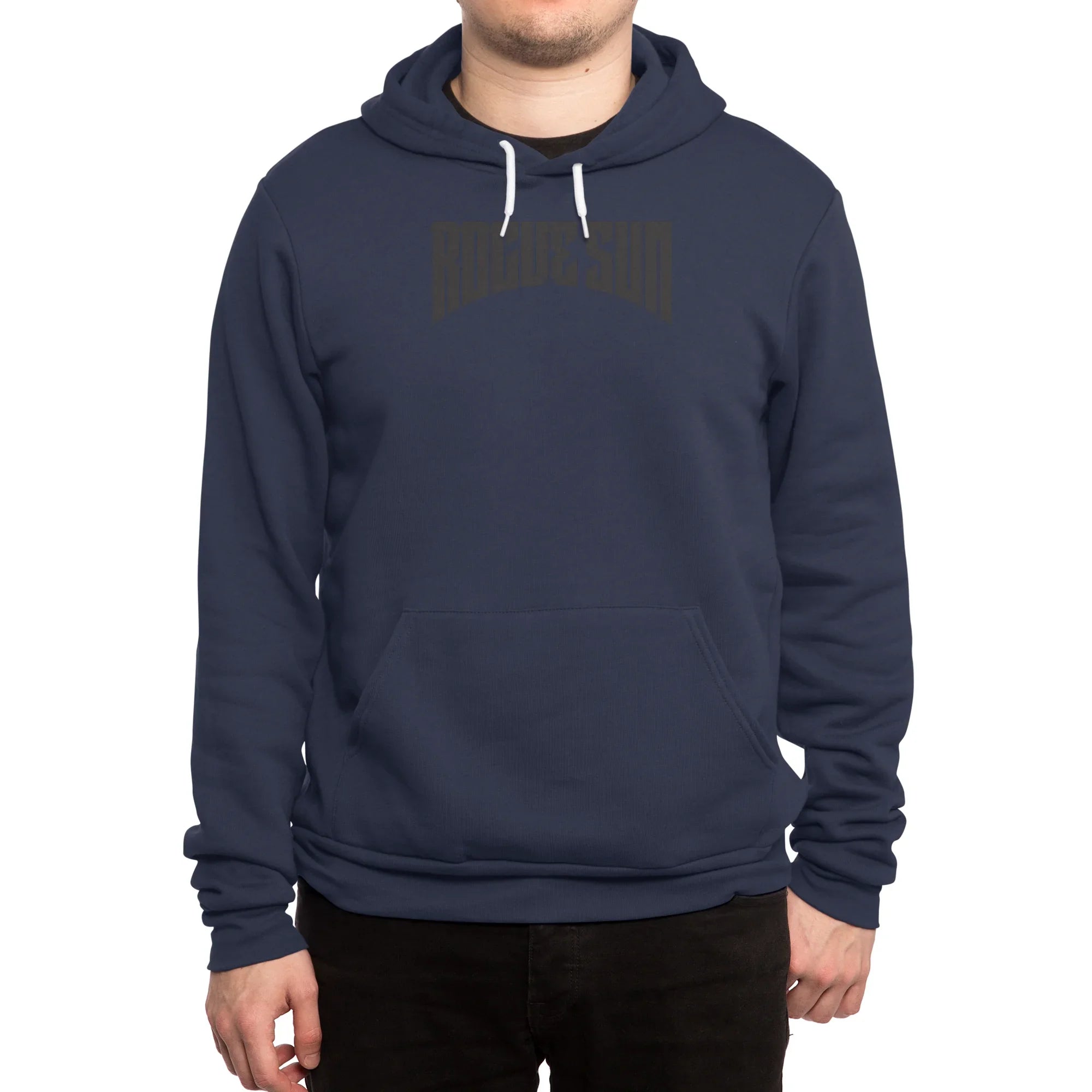 Rogue Sun Logo (Black) — Mens Pullover Hoody