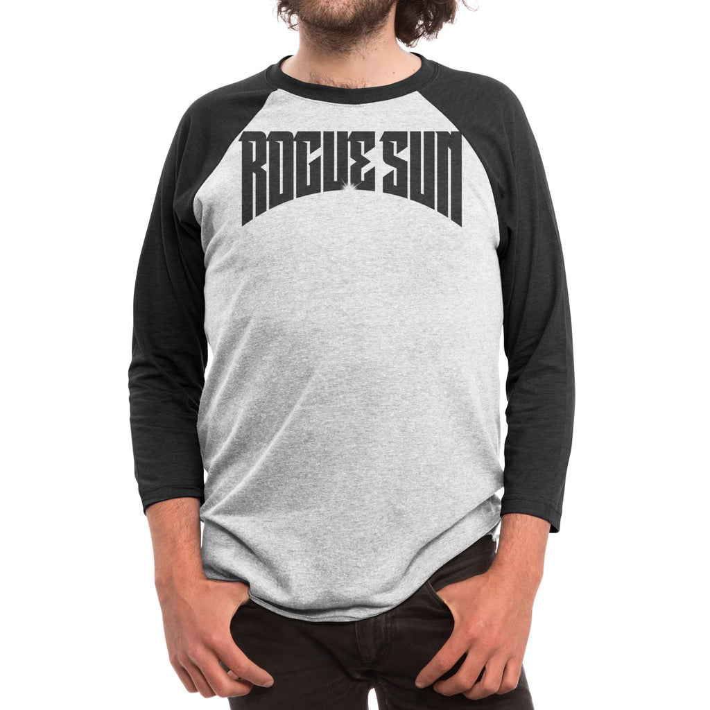 Rogue Sun Logo (Black) — Mens Longsleeve T Shirt
