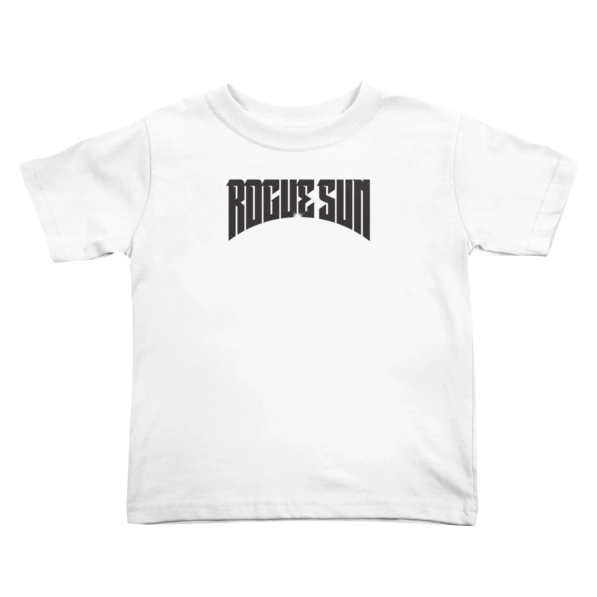 Rogue Sun Logo (Black) — Kids Toddler T Shirt