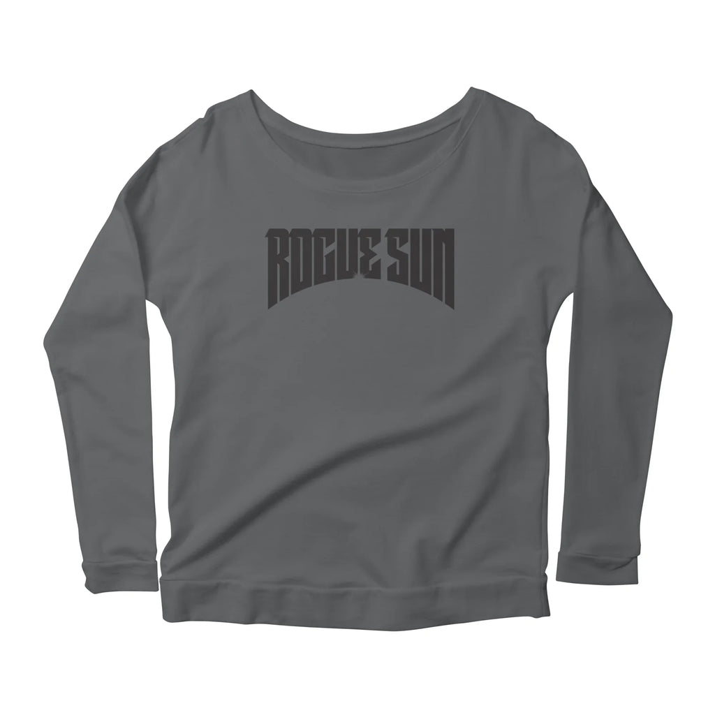 Rogue Sun Logo (Black) — Womens Longsleeve T Shirt