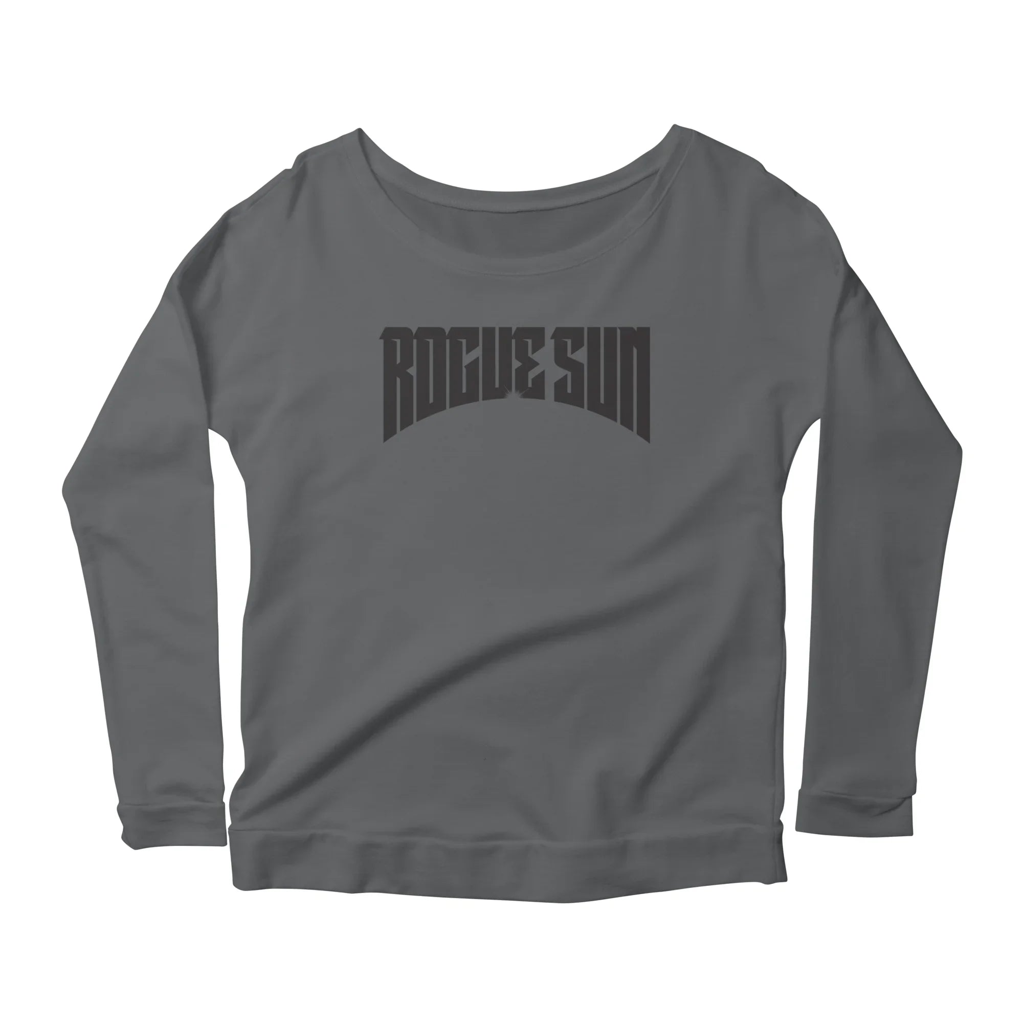 Rogue Sun Logo (Black) — Womens Longsleeve T Shirt