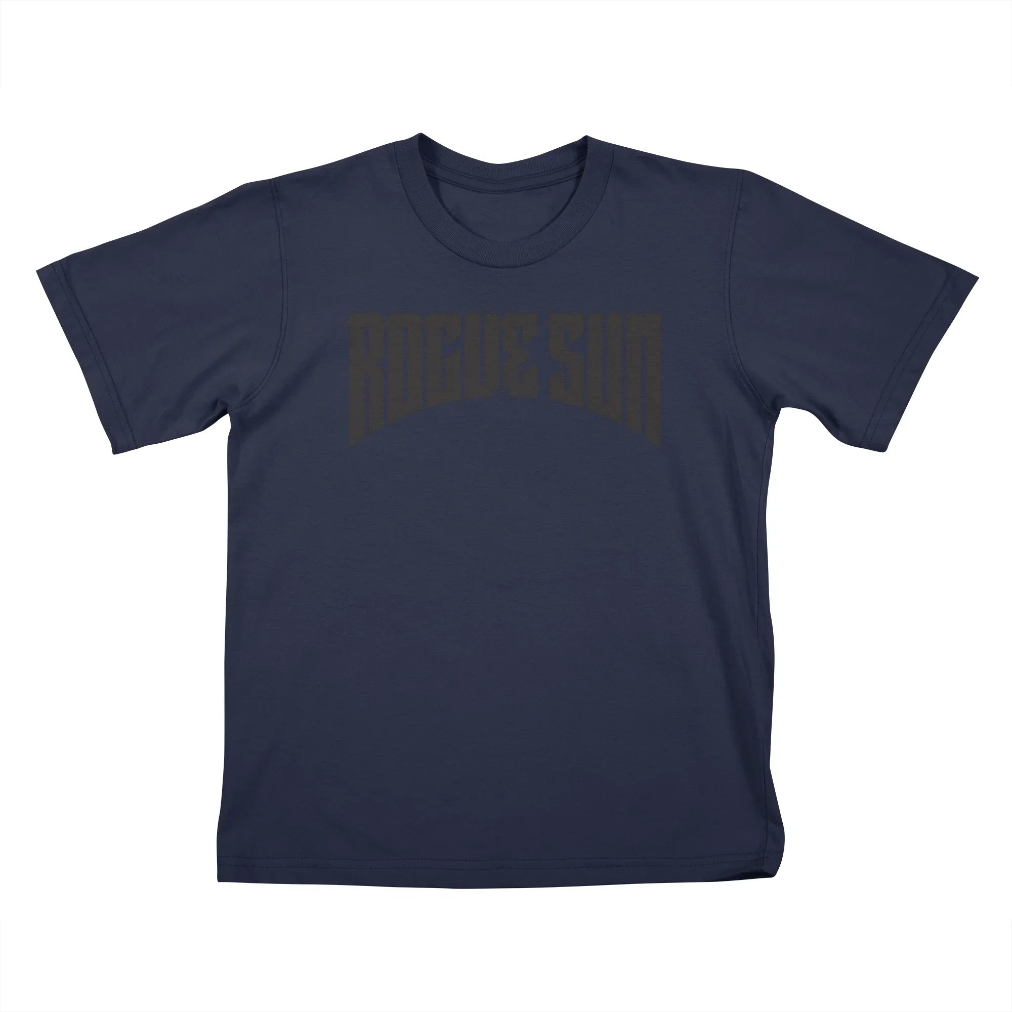 Rogue Sun Logo (Black) — Kids T Shirt