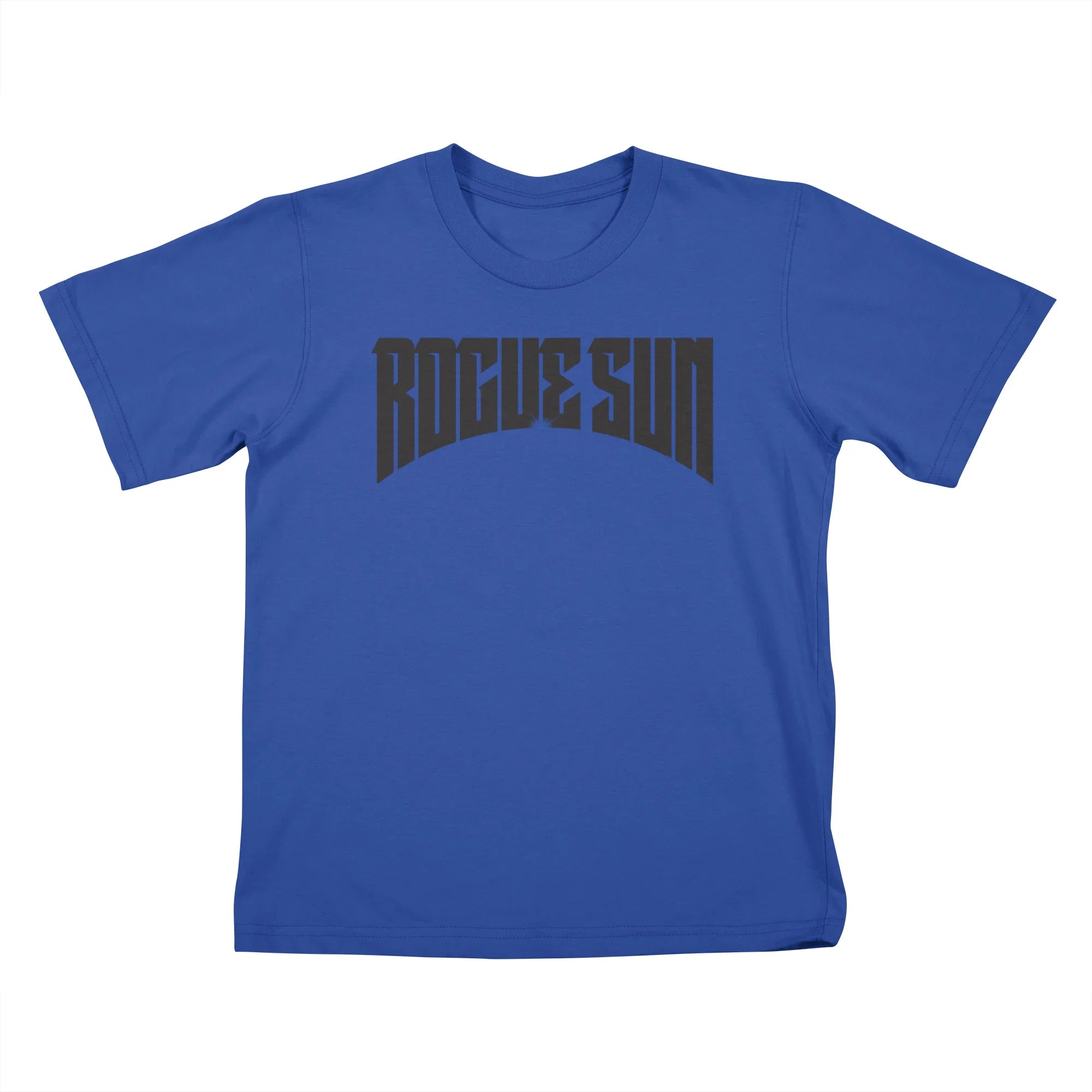 Rogue Sun Logo (Black) — Kids T Shirt