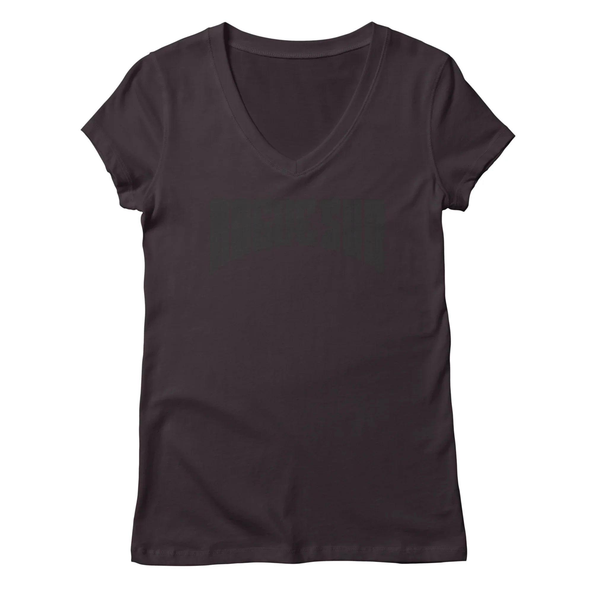 Rogue Sun Logo (Black) — Womens V Neck