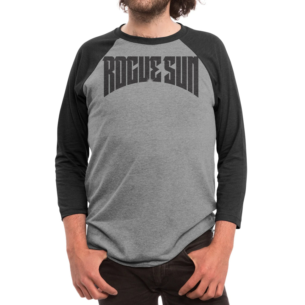 Rogue Sun Logo (Black) — Mens Longsleeve T Shirt