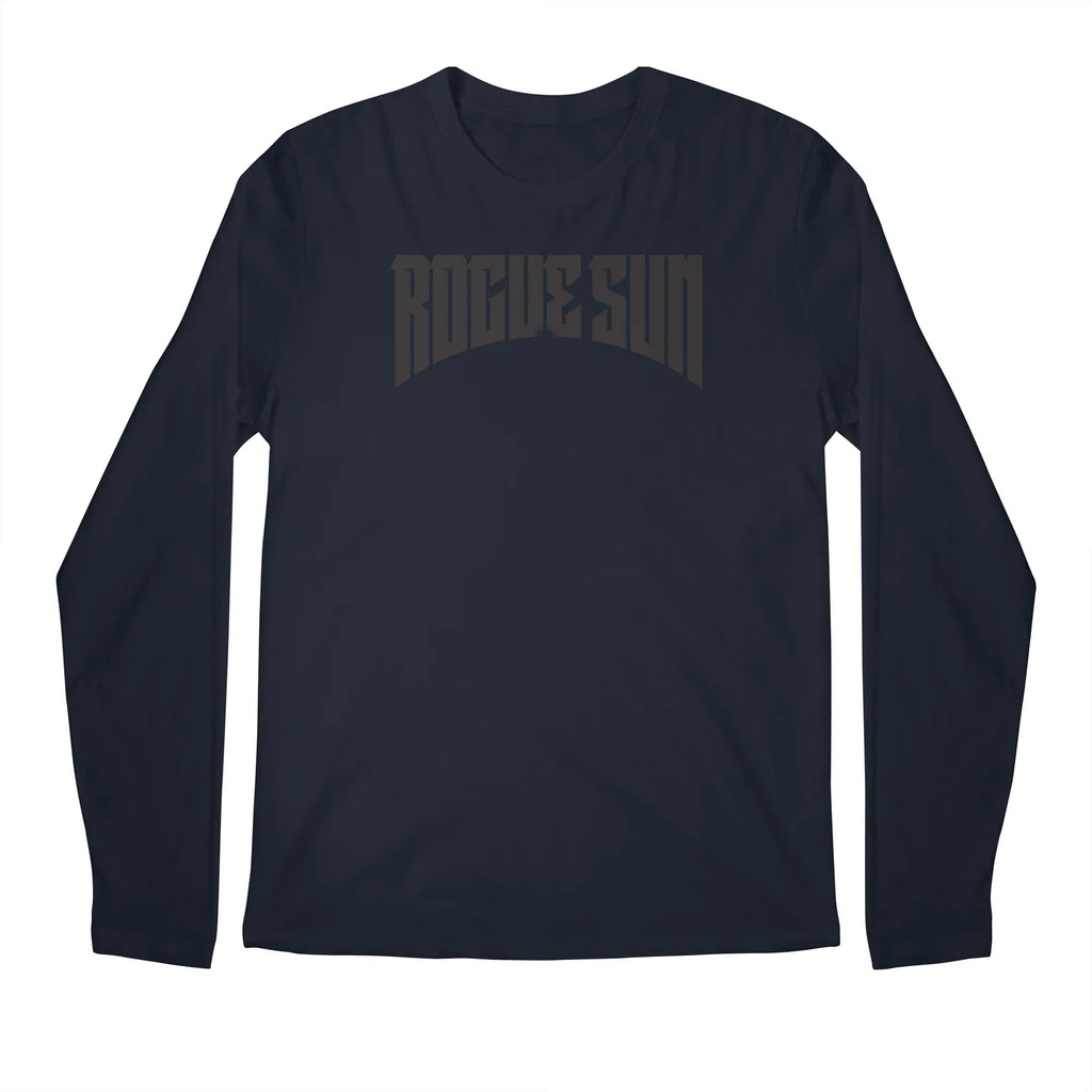 Rogue Sun Logo (Black) — Mens Longsleeve T Shirt
