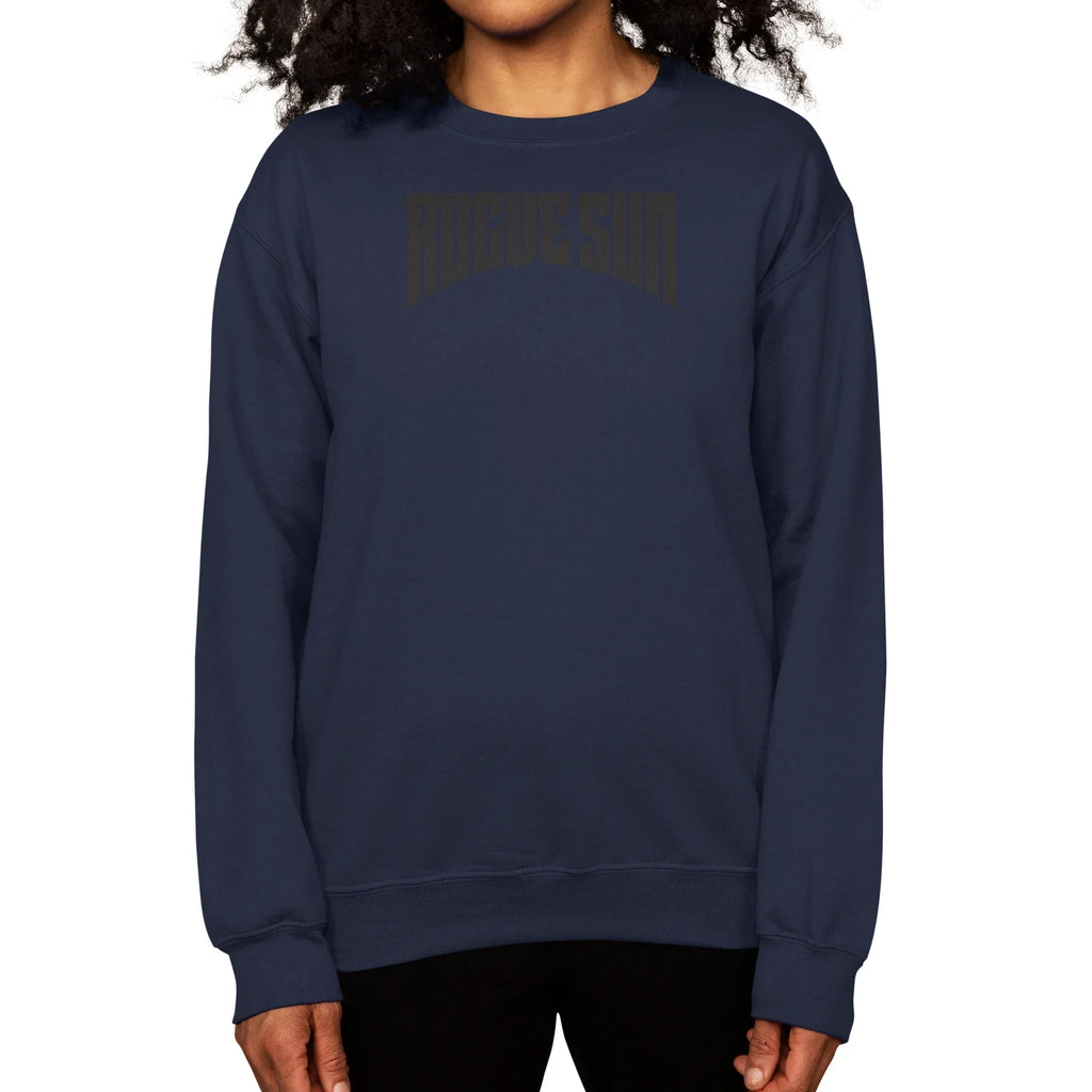 Rogue Sun Logo (Black) — Womens Sweatshirt