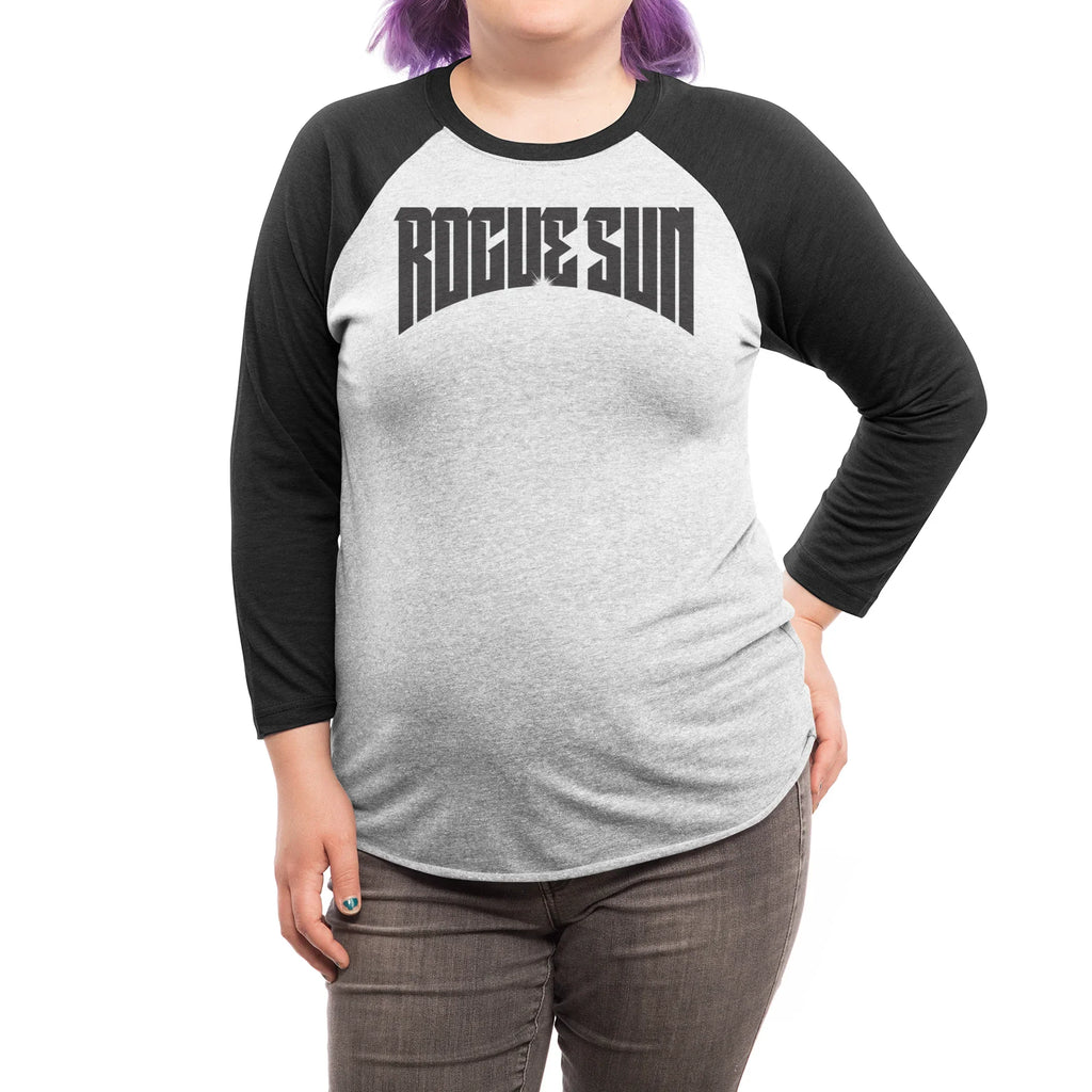 Rogue Sun Logo (Black) — Womens Longsleeve T Shirt