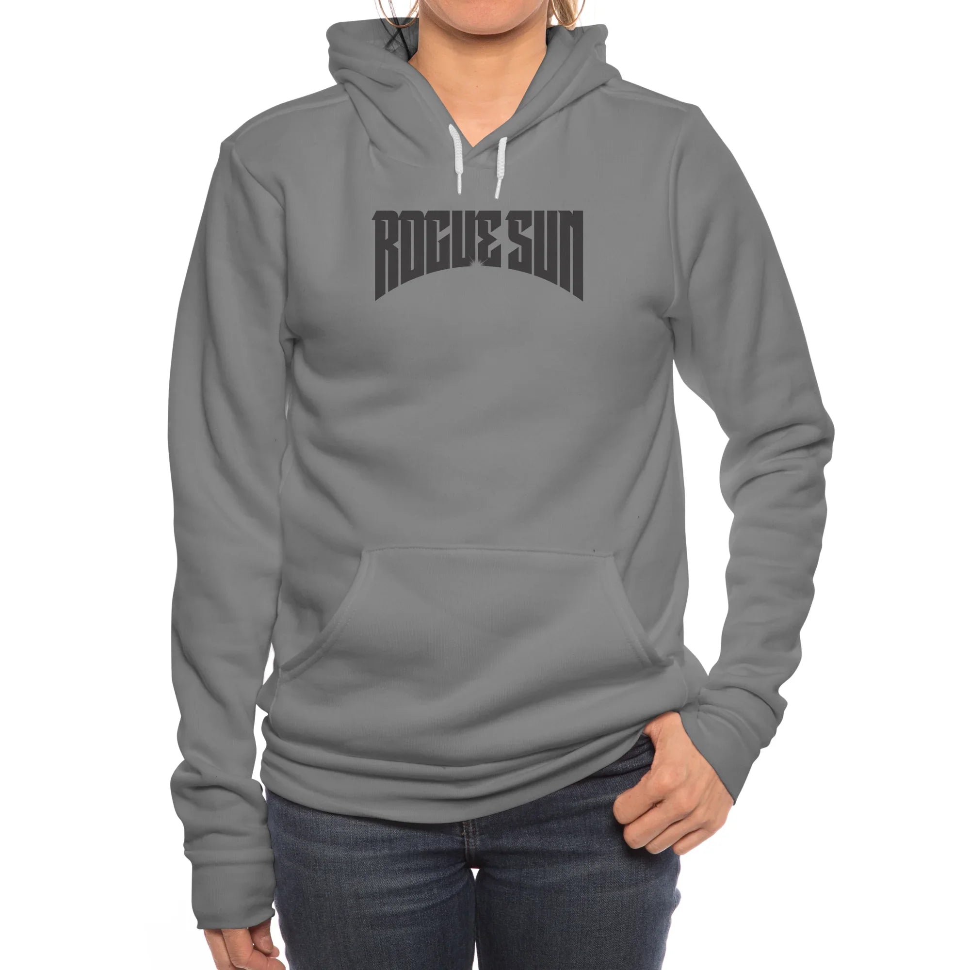 Rogue Sun Logo (Black) — Womens Pullover Hoody