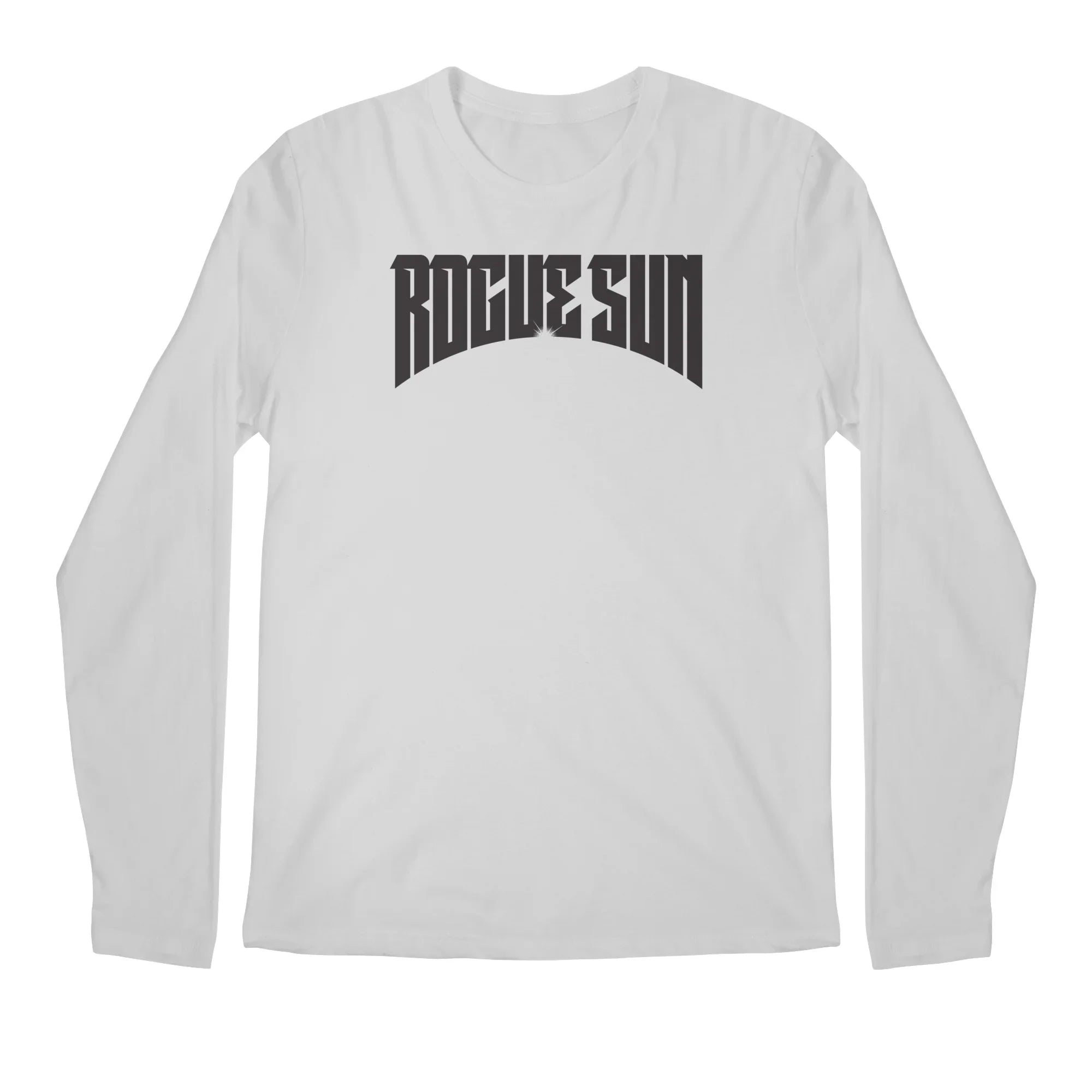 Rogue Sun Logo (Black) — Mens Longsleeve T Shirt