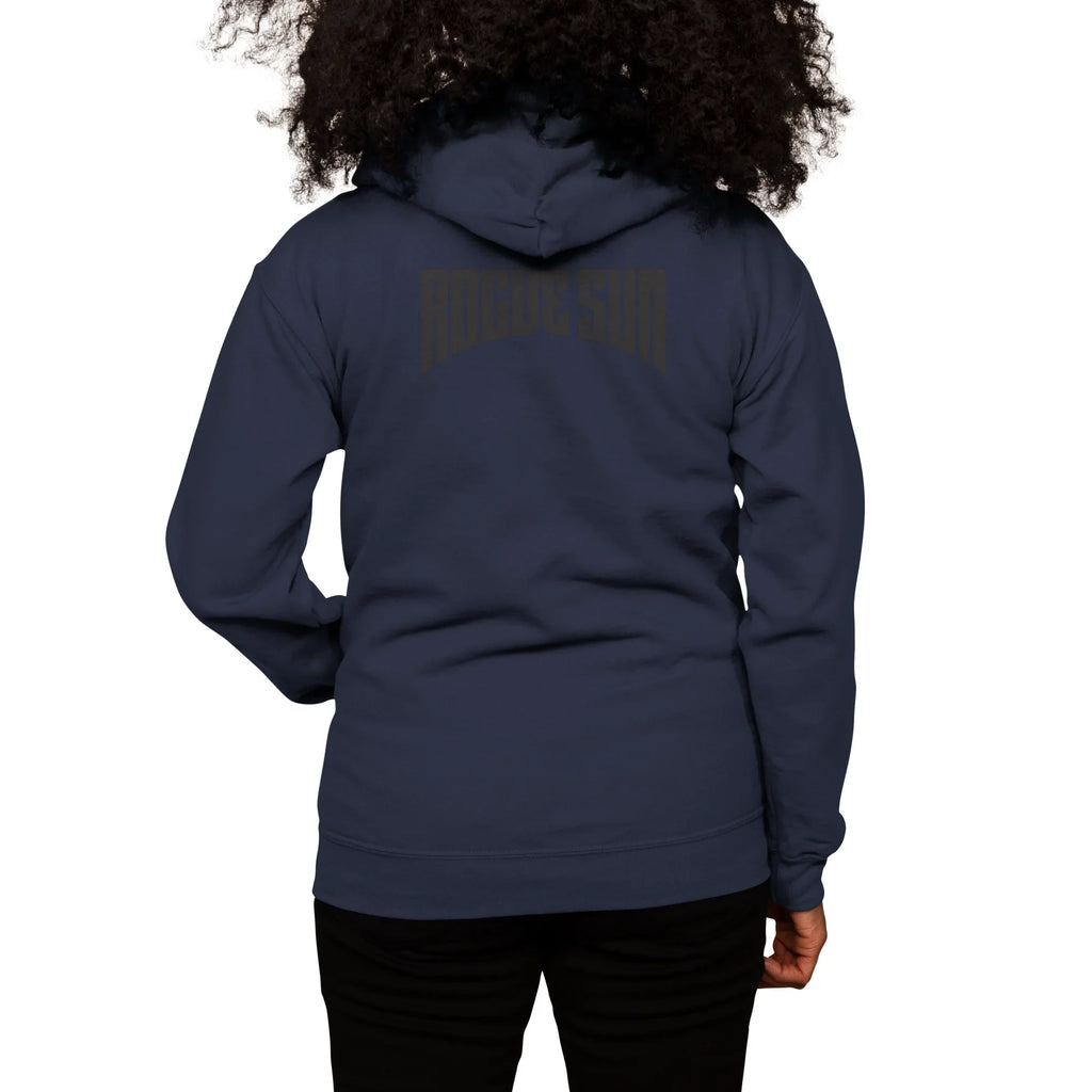 Rogue Sun Logo (Black) — Womens Zip Up Hoody