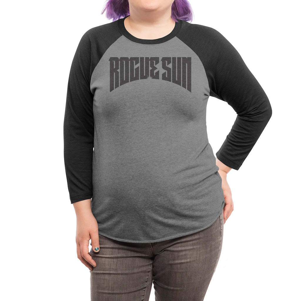 Rogue Sun Logo (Black) — Womens Longsleeve T Shirt