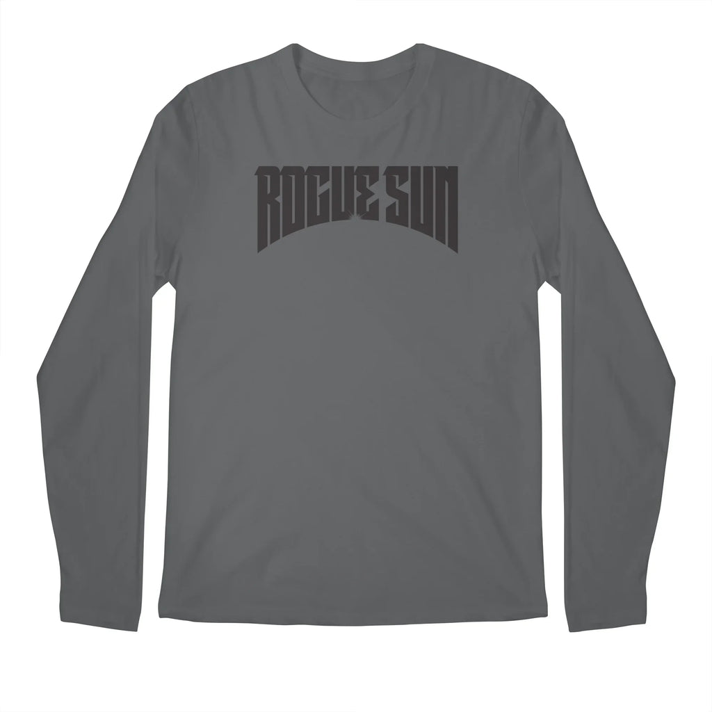 Rogue Sun Logo (Black) — Mens Longsleeve T Shirt