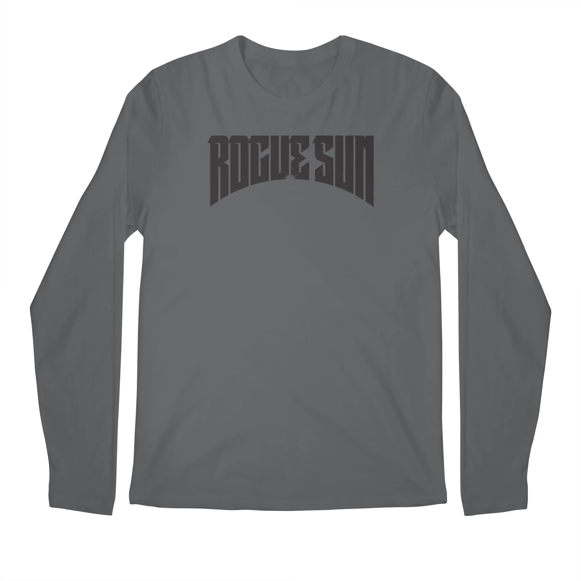 Rogue Sun Logo (Black) — Mens Longsleeve T Shirt