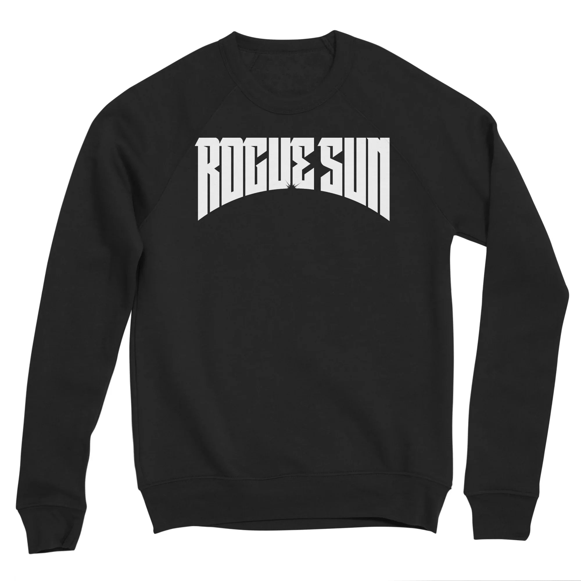 Rogue Sun Logo (White) — Mens Sweatshirt