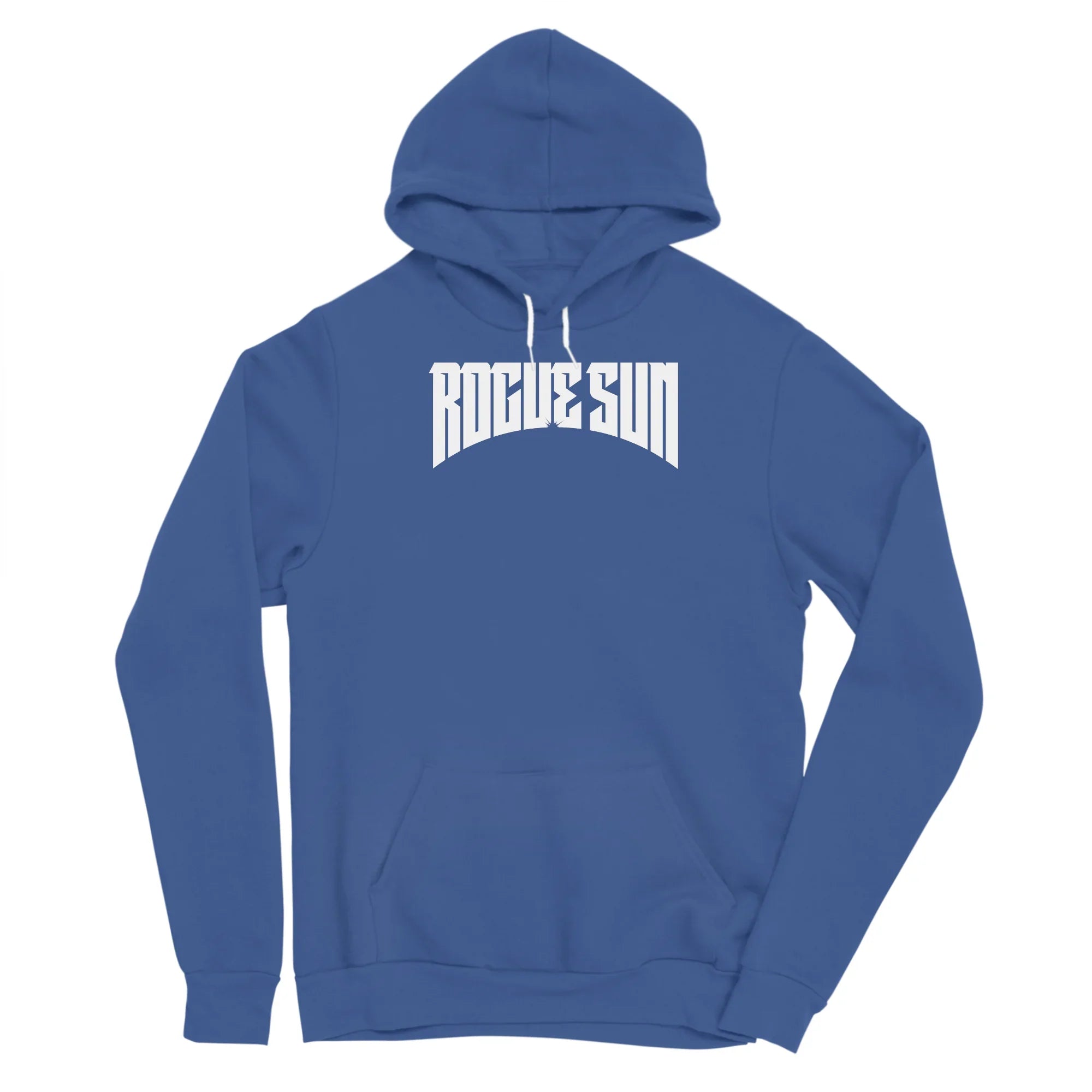 Rogue Sun Logo (White) — Mens Pullover Hoody