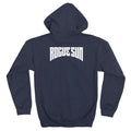 Rogue Sun Logo (White) — Mens Zip Up Hoody