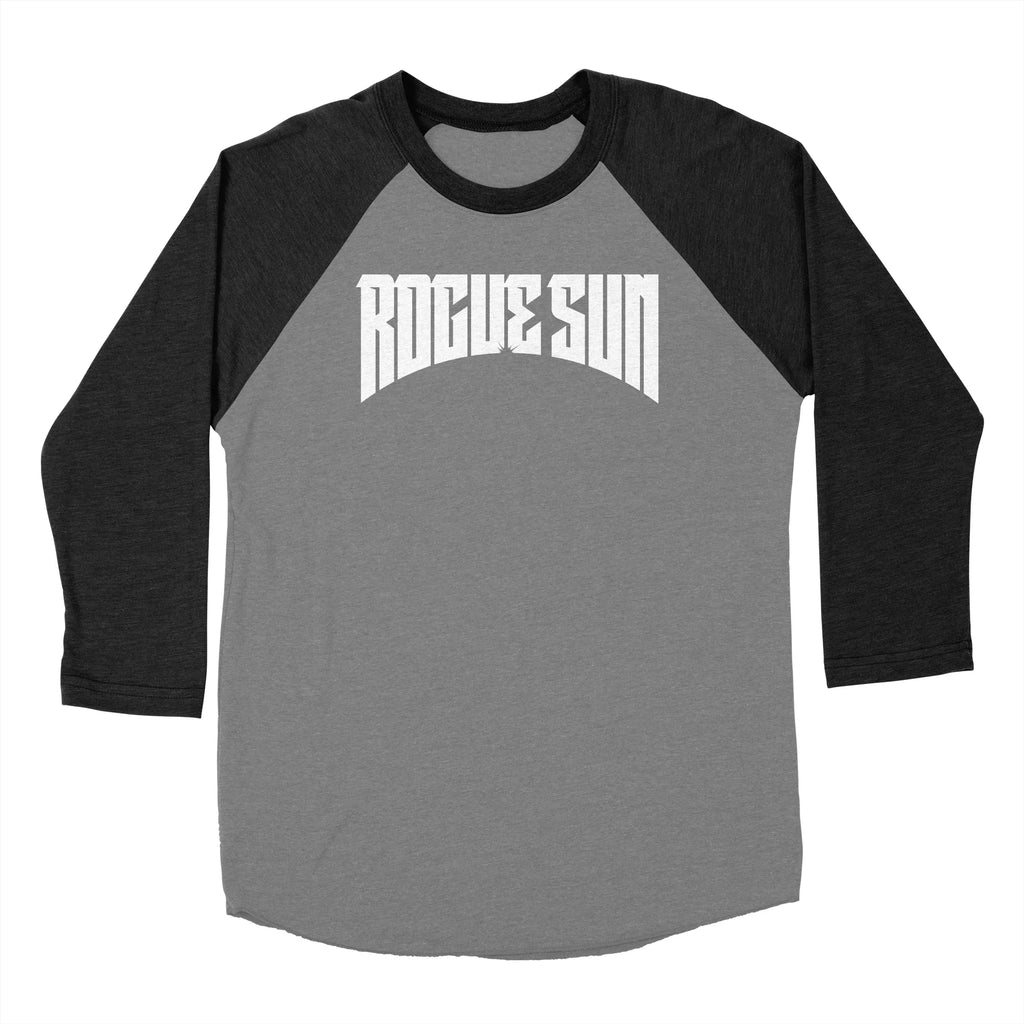 Rogue Sun Logo (White) — Mens Longsleeve T Shirt