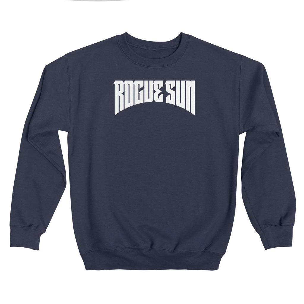 Rogue Sun Logo (White) — Mens Sweatshirt