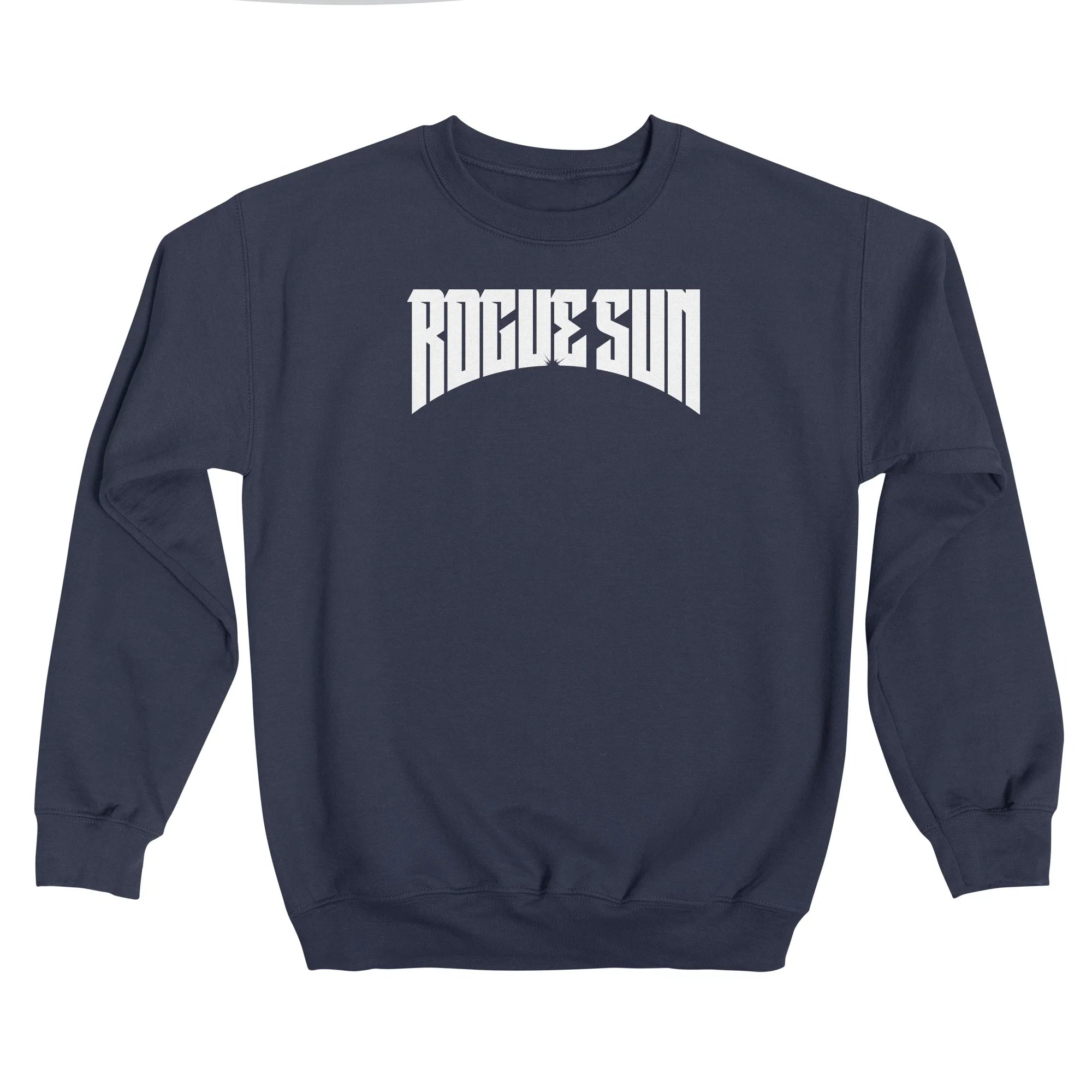 Rogue Sun Logo (White) — Mens Sweatshirt