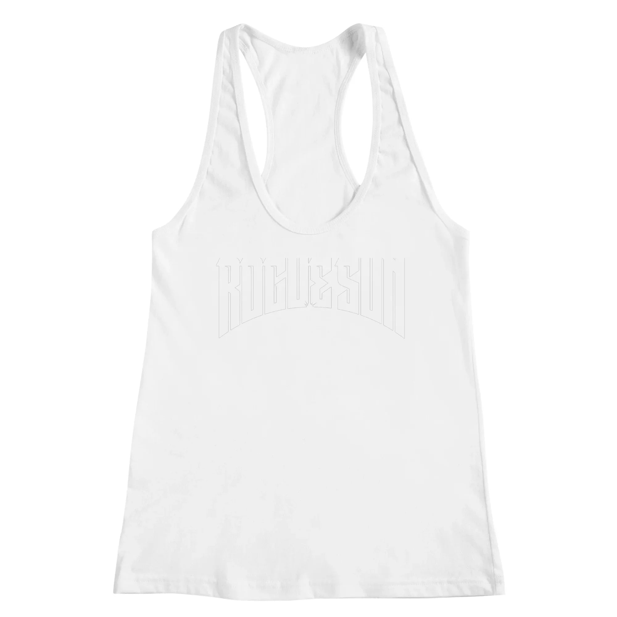 Rogue Sun Logo (White) — Womens Tank