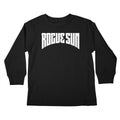 Rogue Sun Logo (White) — Kids Longsleeve T Shirt