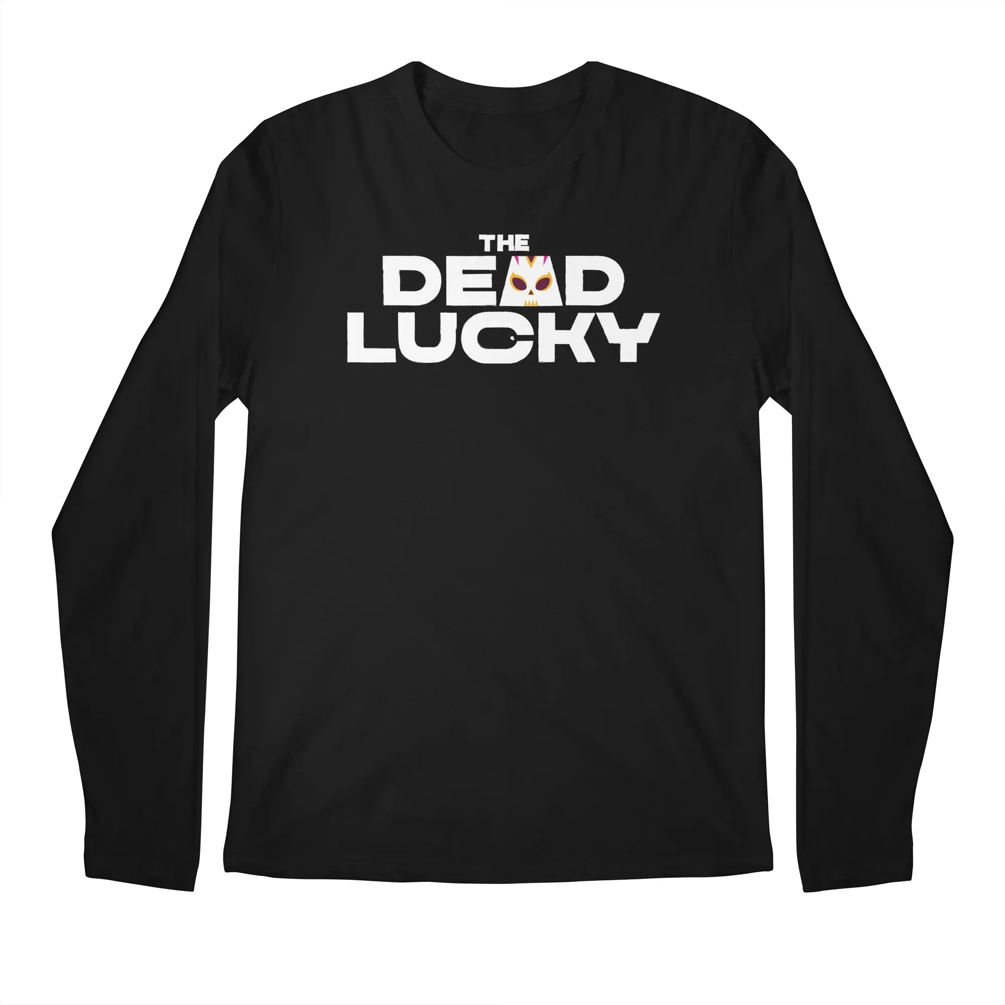 The Dead Lucky Logo — Mens Longsleeve T Shirt