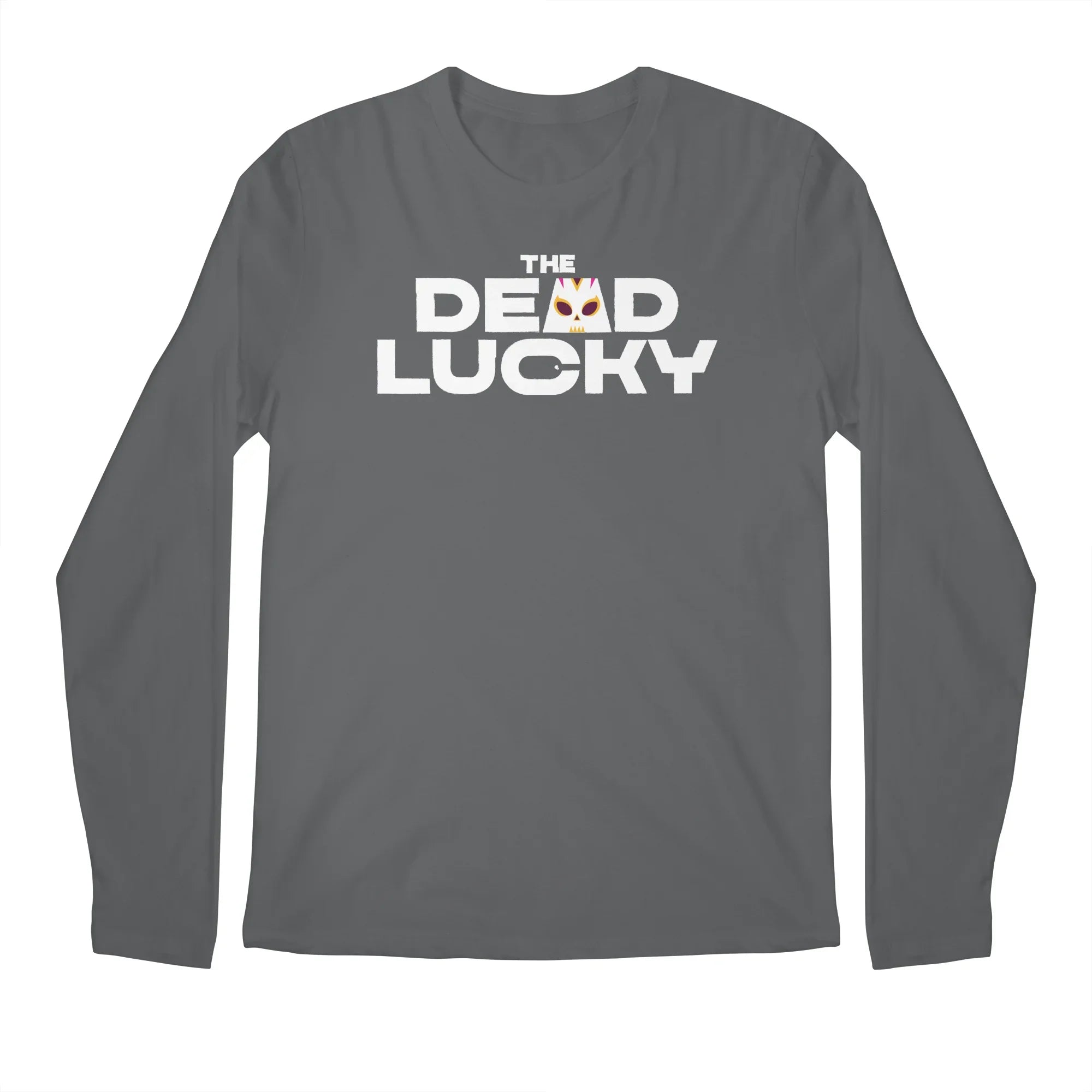 The Dead Lucky Logo — Mens Longsleeve T Shirt