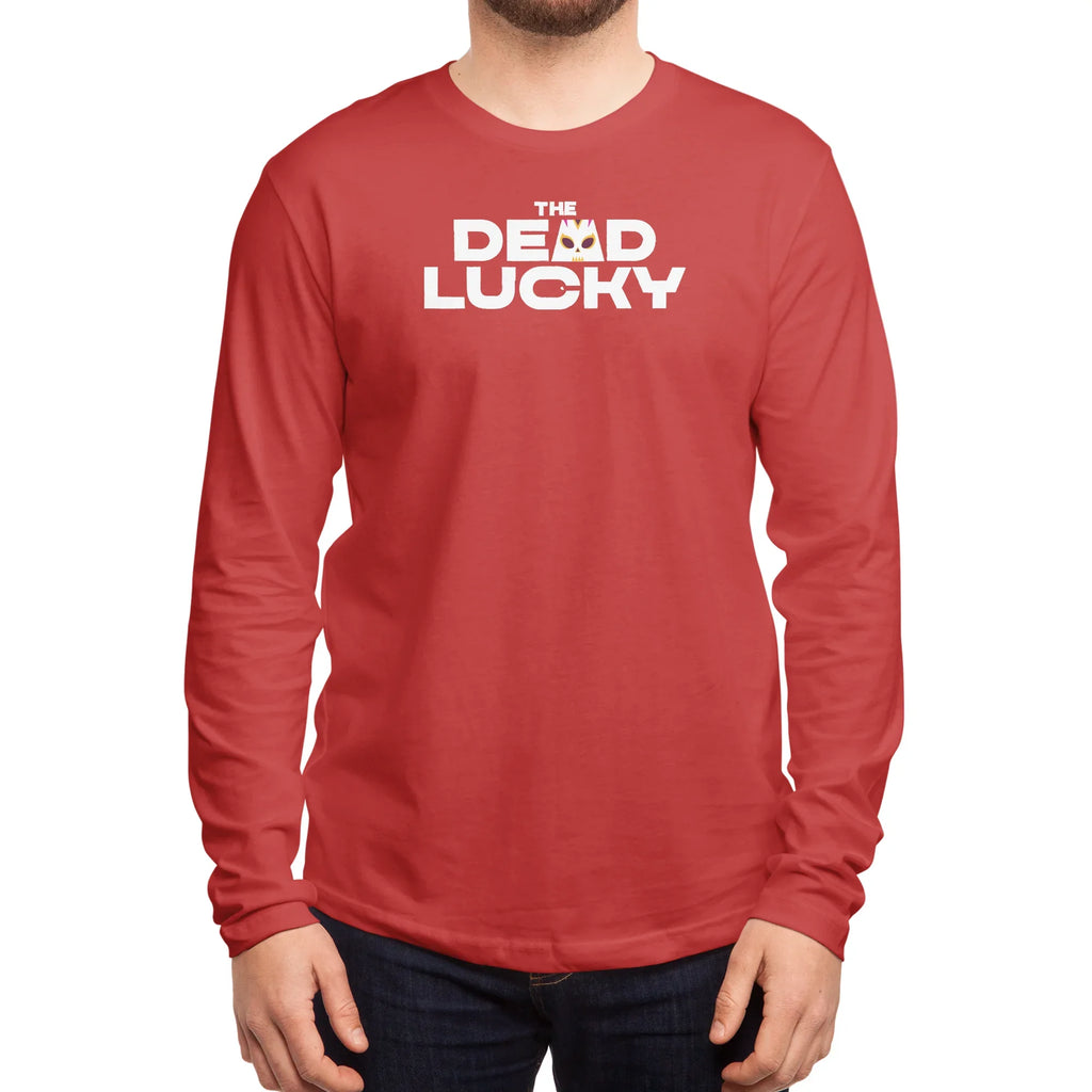 The Dead Lucky Logo — Mens Longsleeve T Shirt