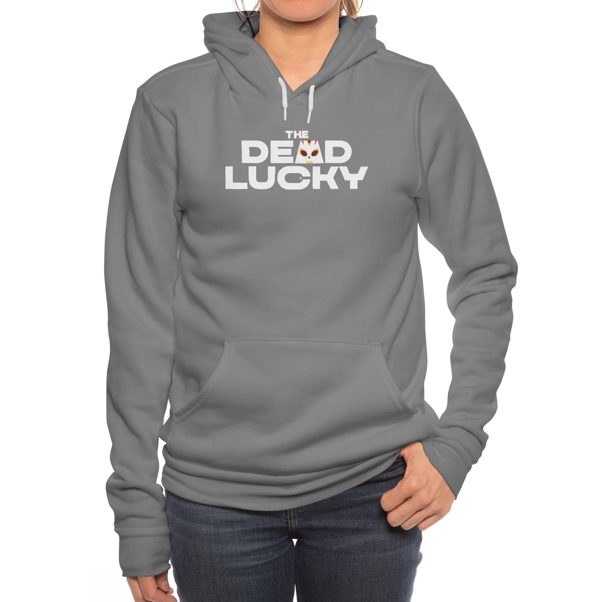 The Dead Lucky Logo — Womens Pullover Hoody