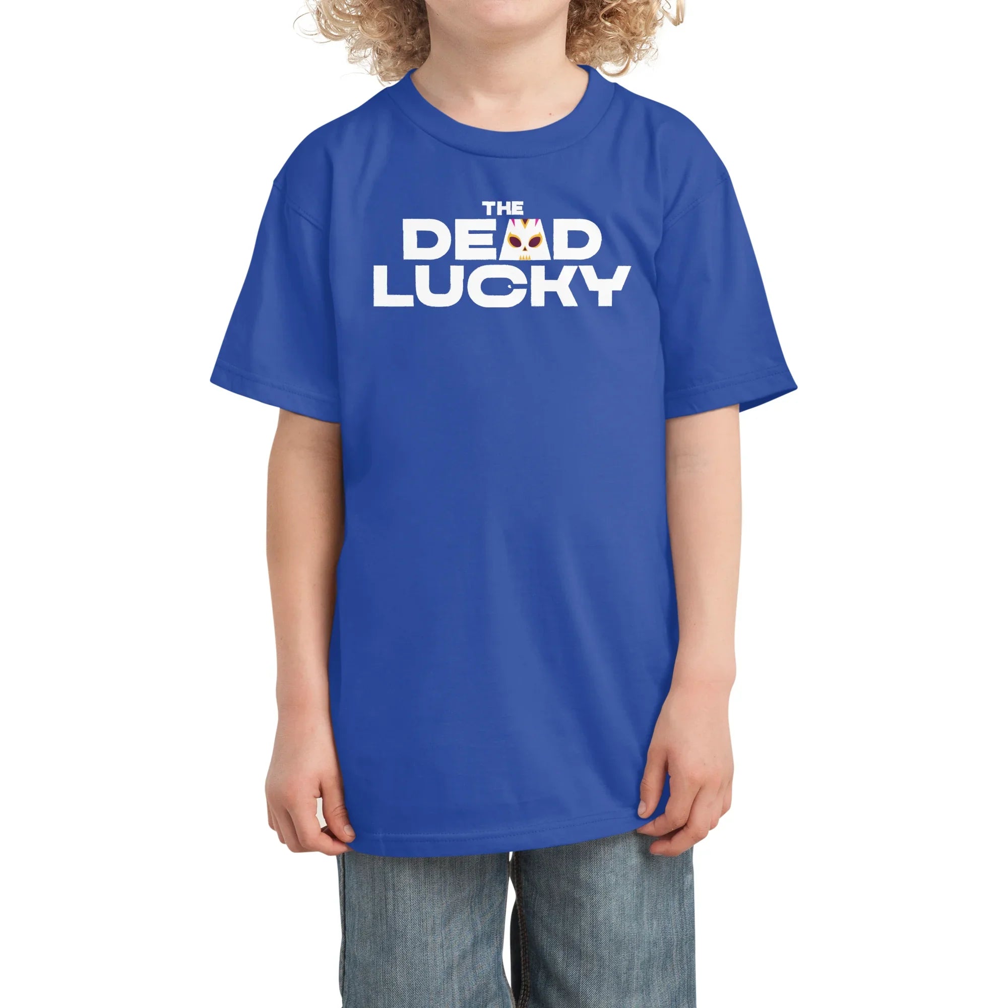 The Dead Lucky Logo — Kids T Shirt